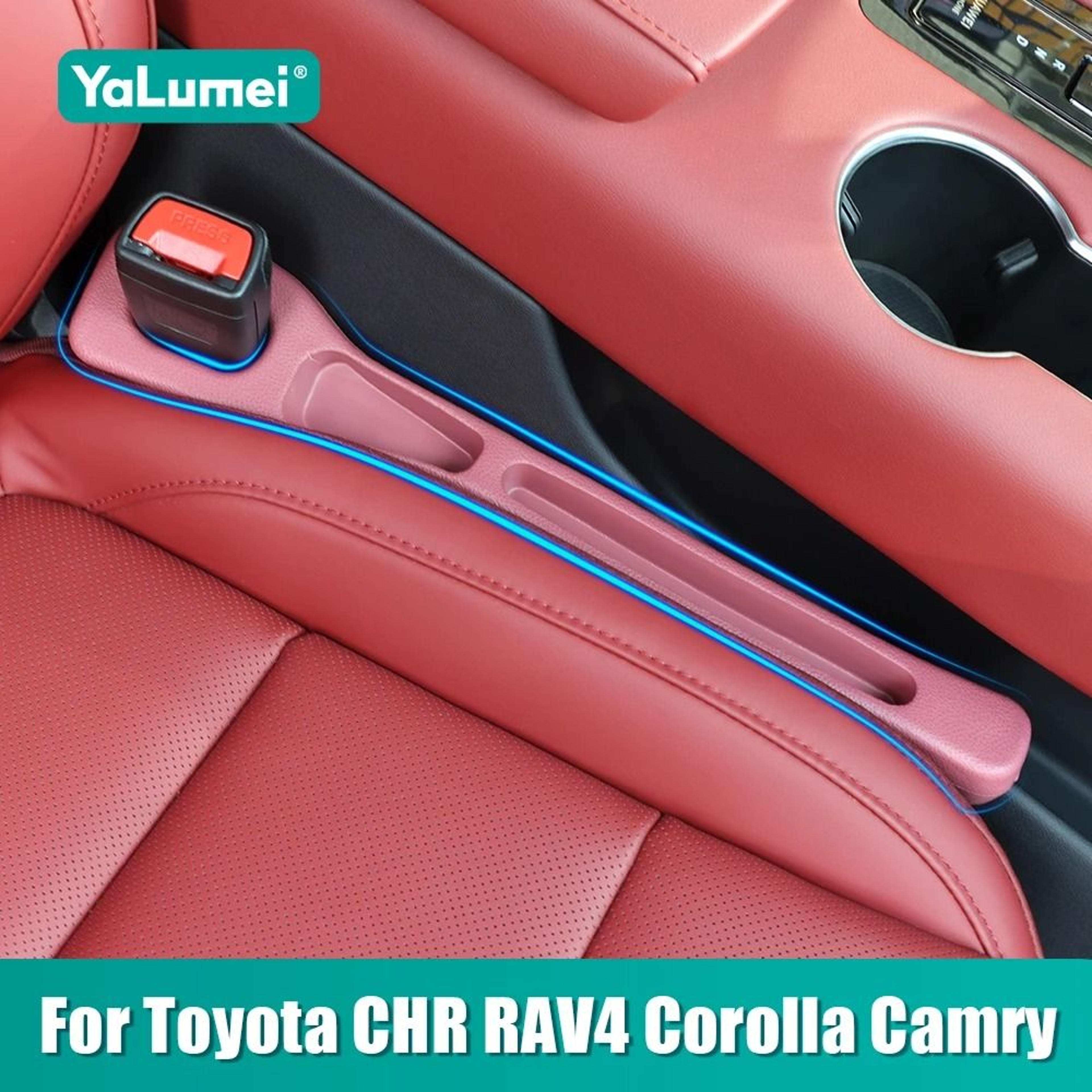 Toyota Seat Gap Filler Organizer For RAV4 Corolla Camry  Prado 1