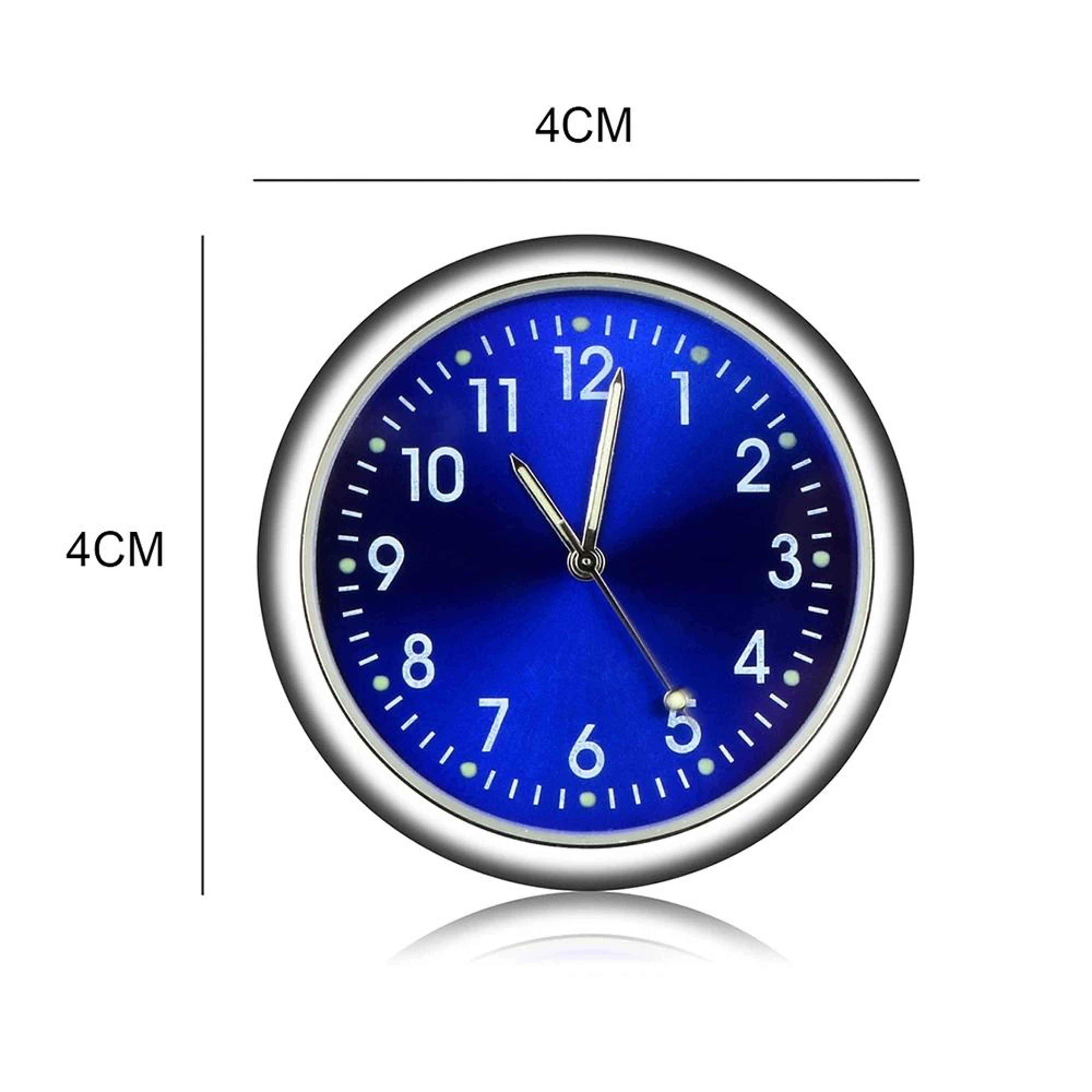 Mini Digital Car Clock Dashboard Timepiece For Auto Interior Decor 5