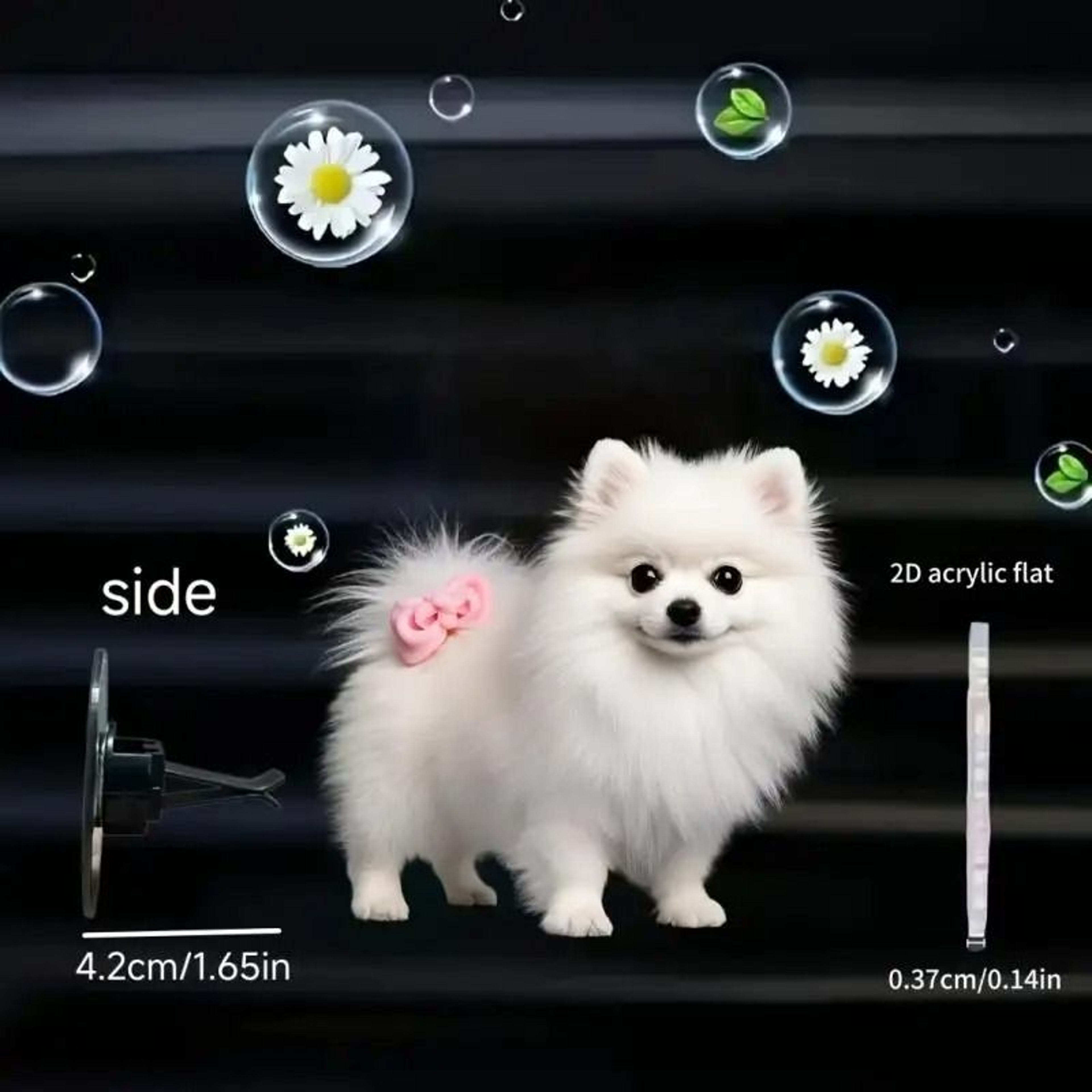 2D Car Air Vent Perfume Clip Diffuser For Interior Freshening 20