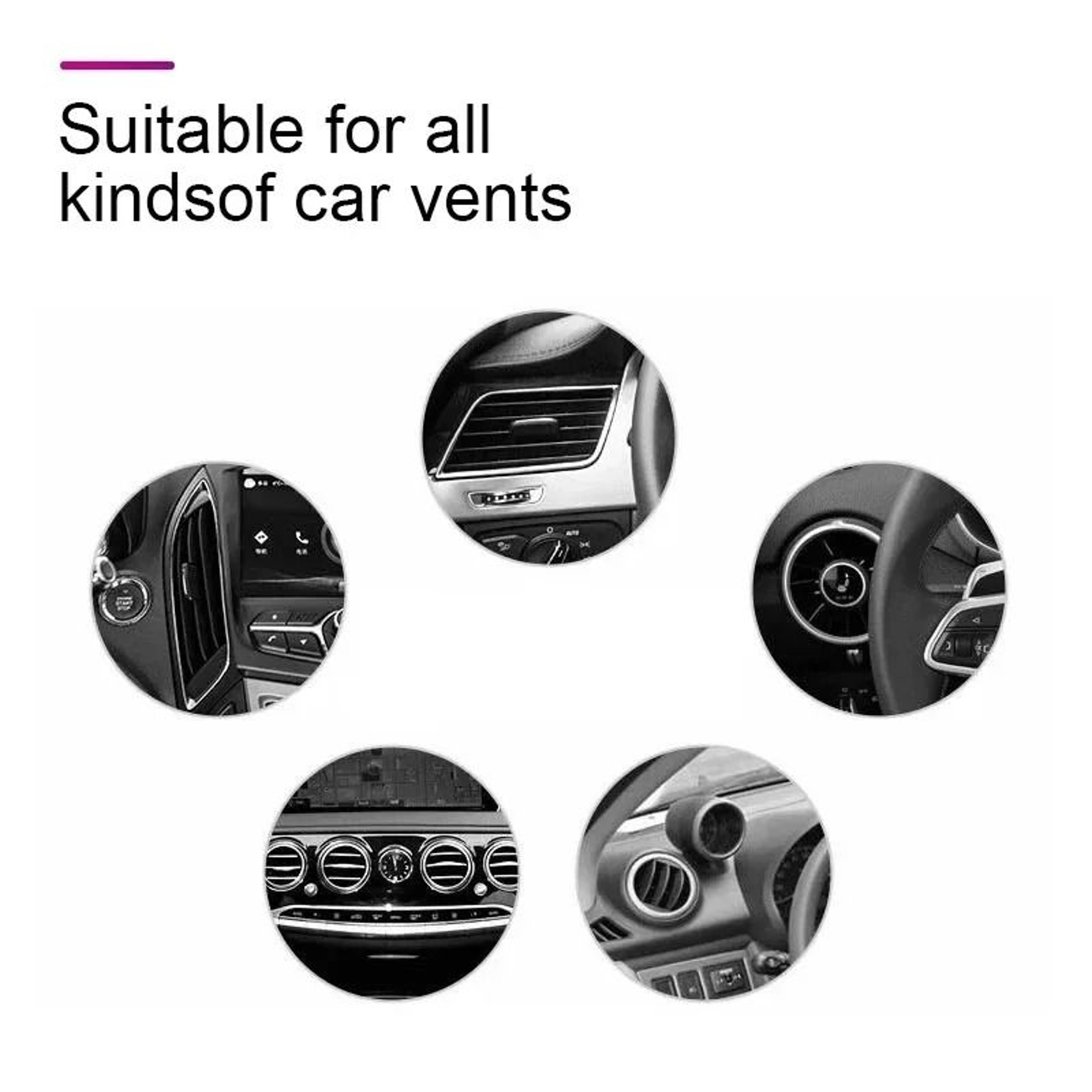 Car Air Vent Perfume Diffuser Clip With LongLasting Fragrance 5