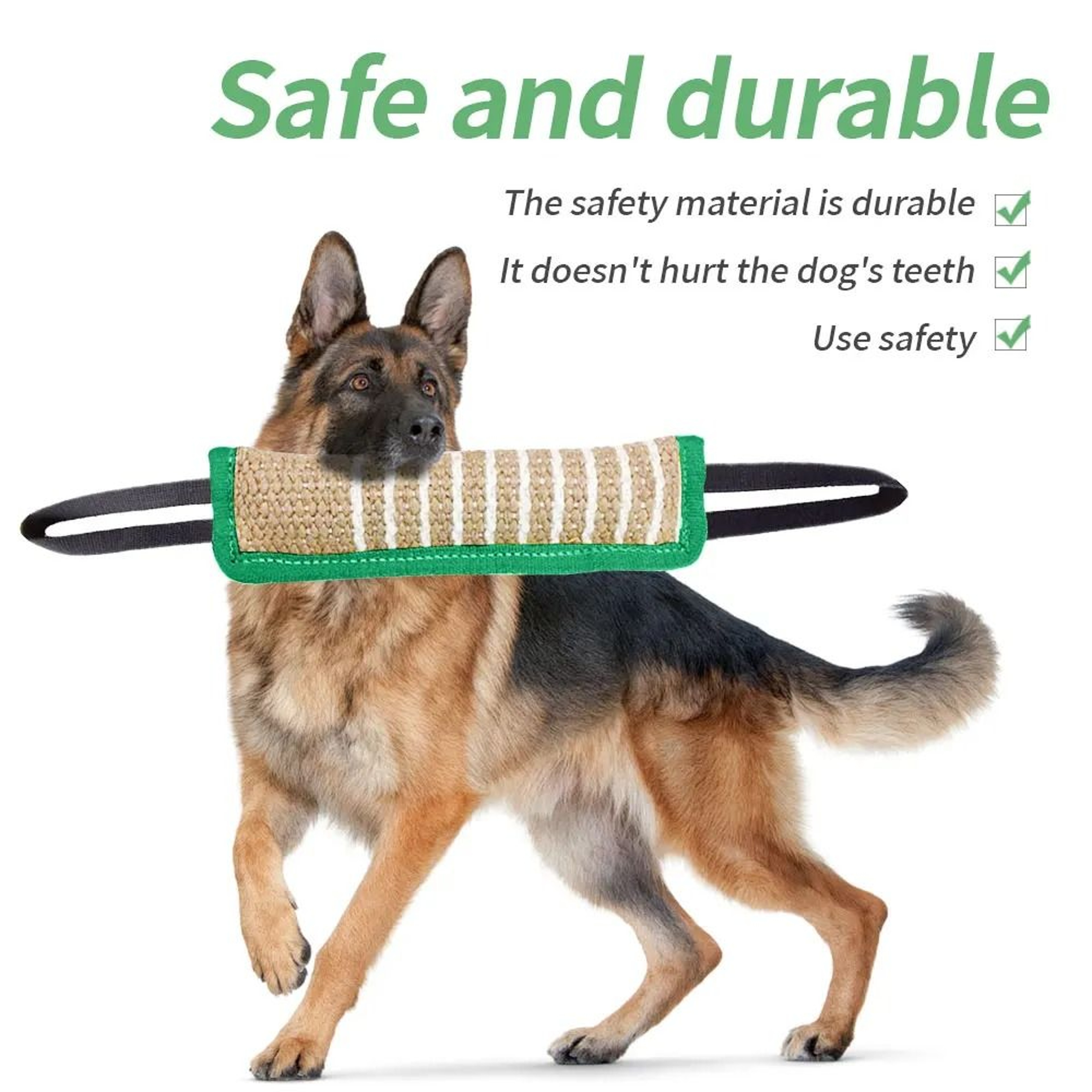 Durable Dog Bite Training Rod Toy For Teeth Grinding  Interactive Play 1