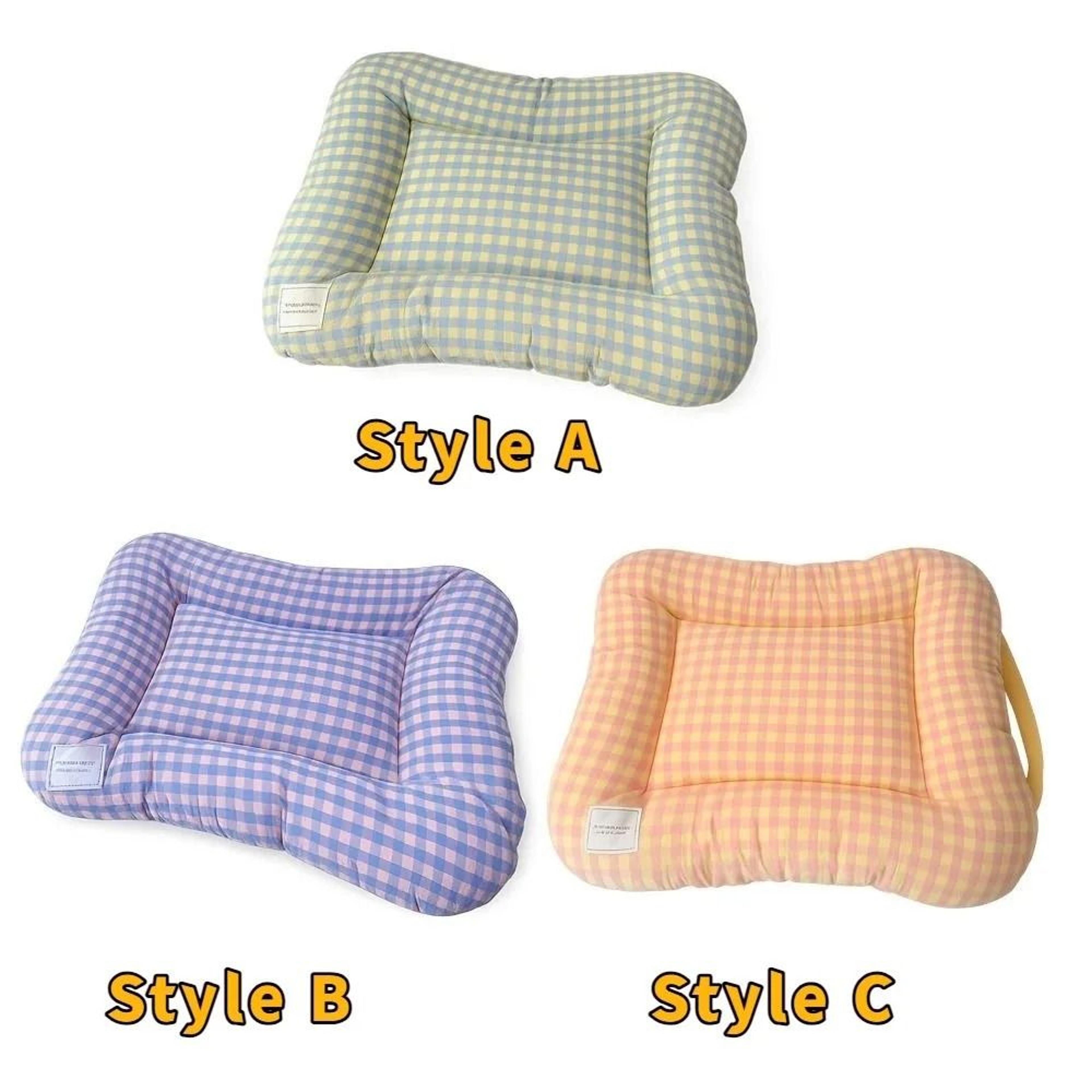 Macaron Plush Pet Bed Pad For Dogs  Cats With Non Slip Bottom 5