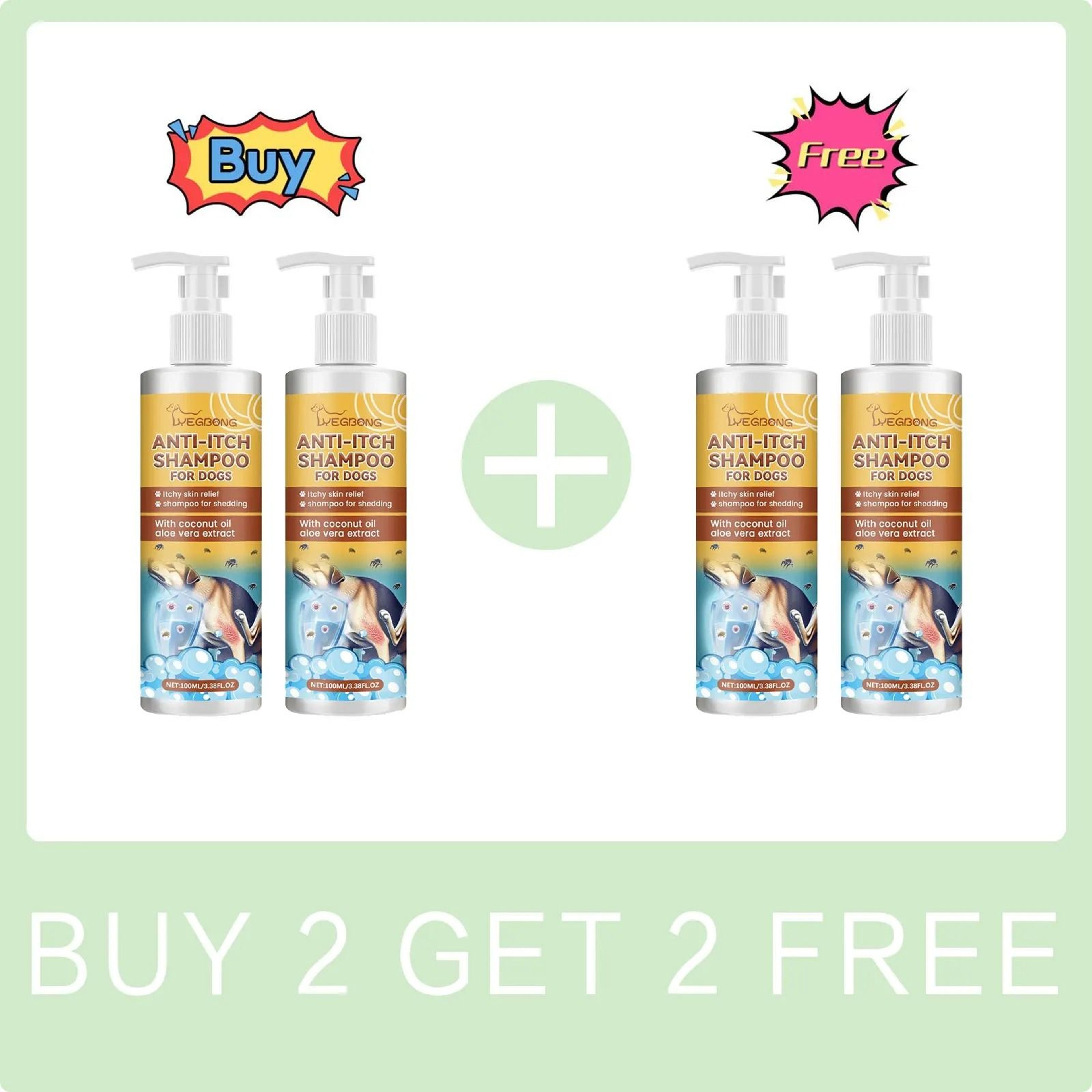 PurePaws Moisturizing Dog Shampoo  Conditioner For Sensitive Skin 9