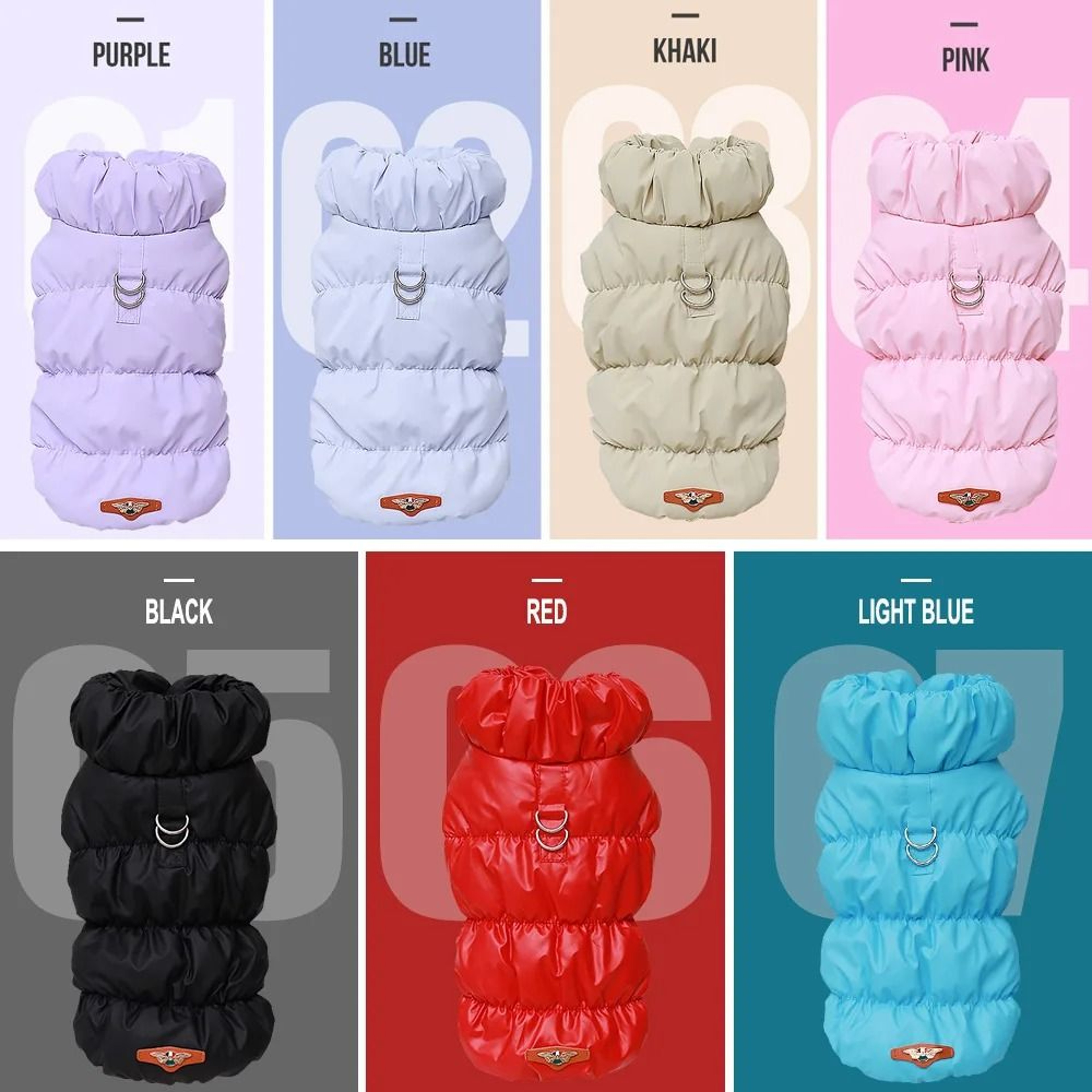 Soft Warm Dog Winter Coat Jacket For Small  Medium Dogs 1