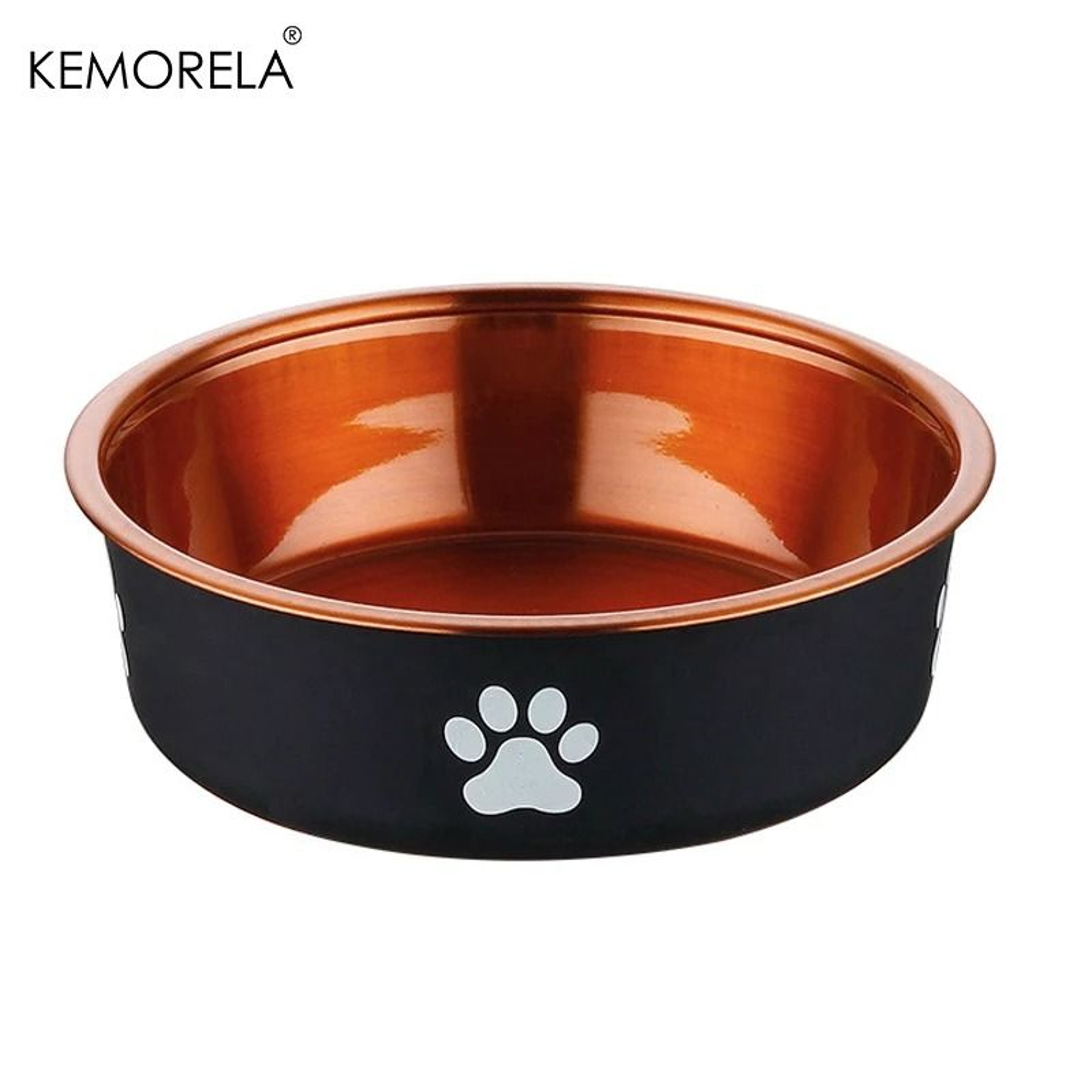 NonSlip Stainless Steel Dog Feeding Bowl Set For Small Medium  Large Dogs 6
