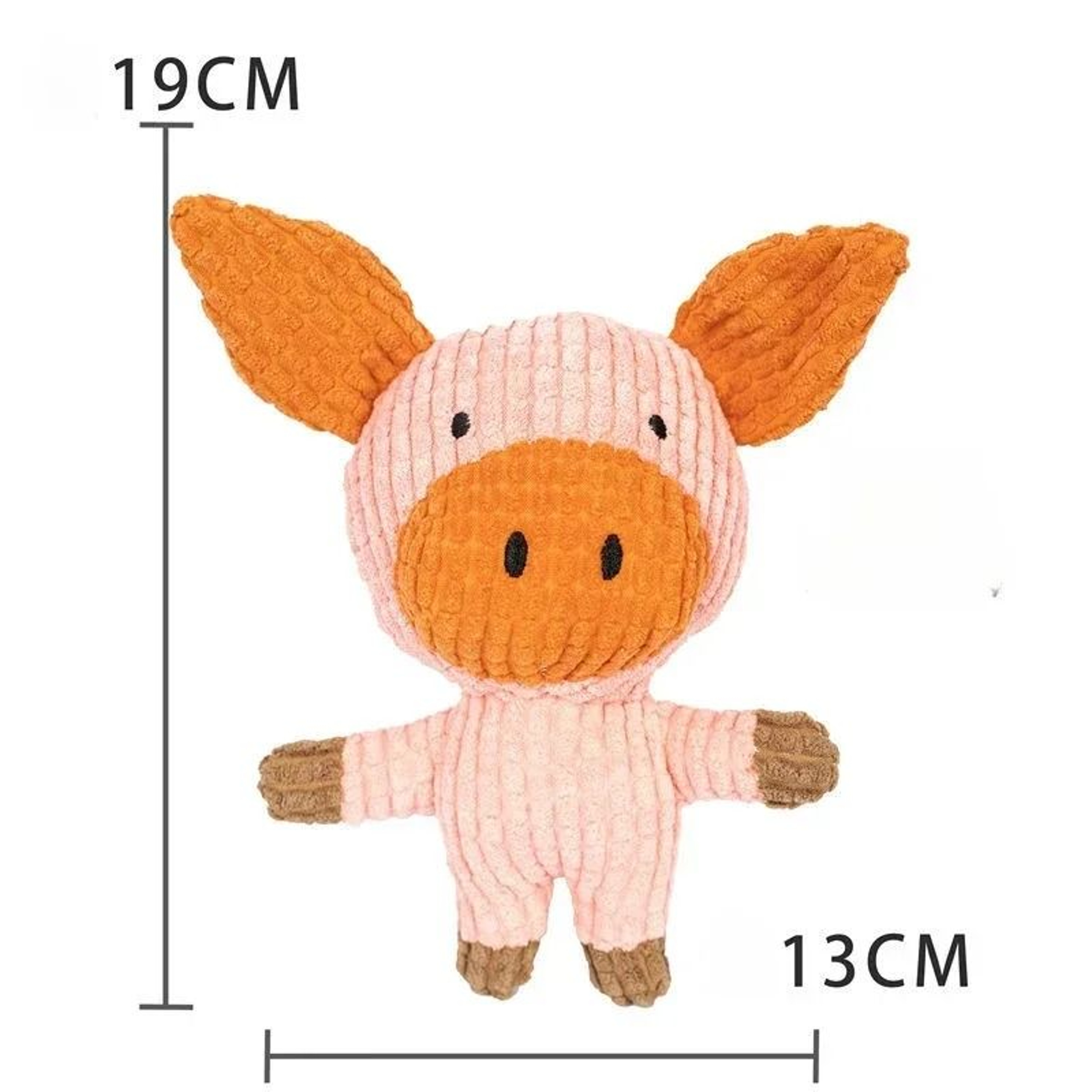Plush Squeaky Teething Dog Toy For Puppies  Small Dogs 10