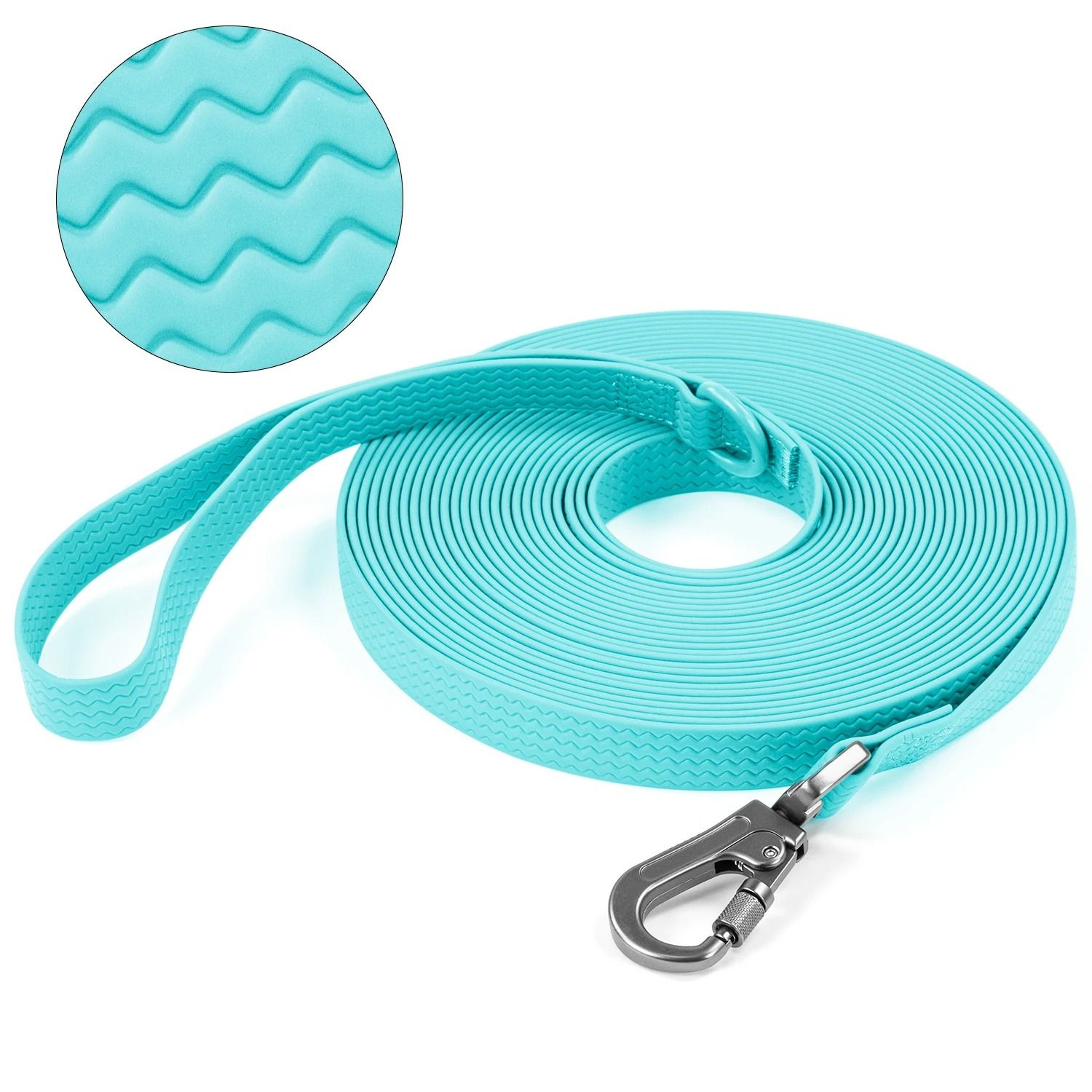Heavy Duty Waterproof PVC Dog Training Leash For Large  Medium Dogs 8