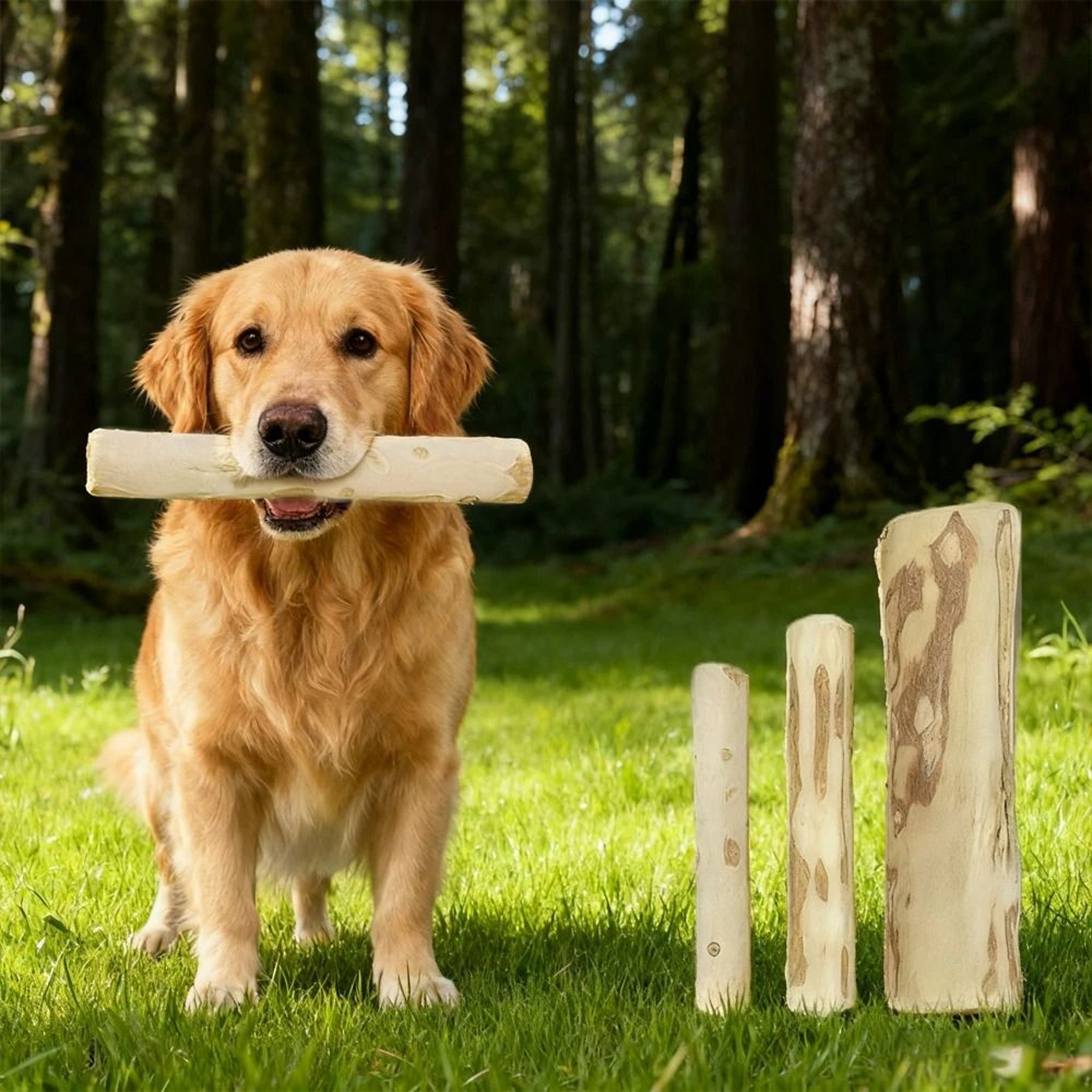NatureGnaw Coffee Wood Dog Chew Stick For Dental Cleaning  Stress Relief 0