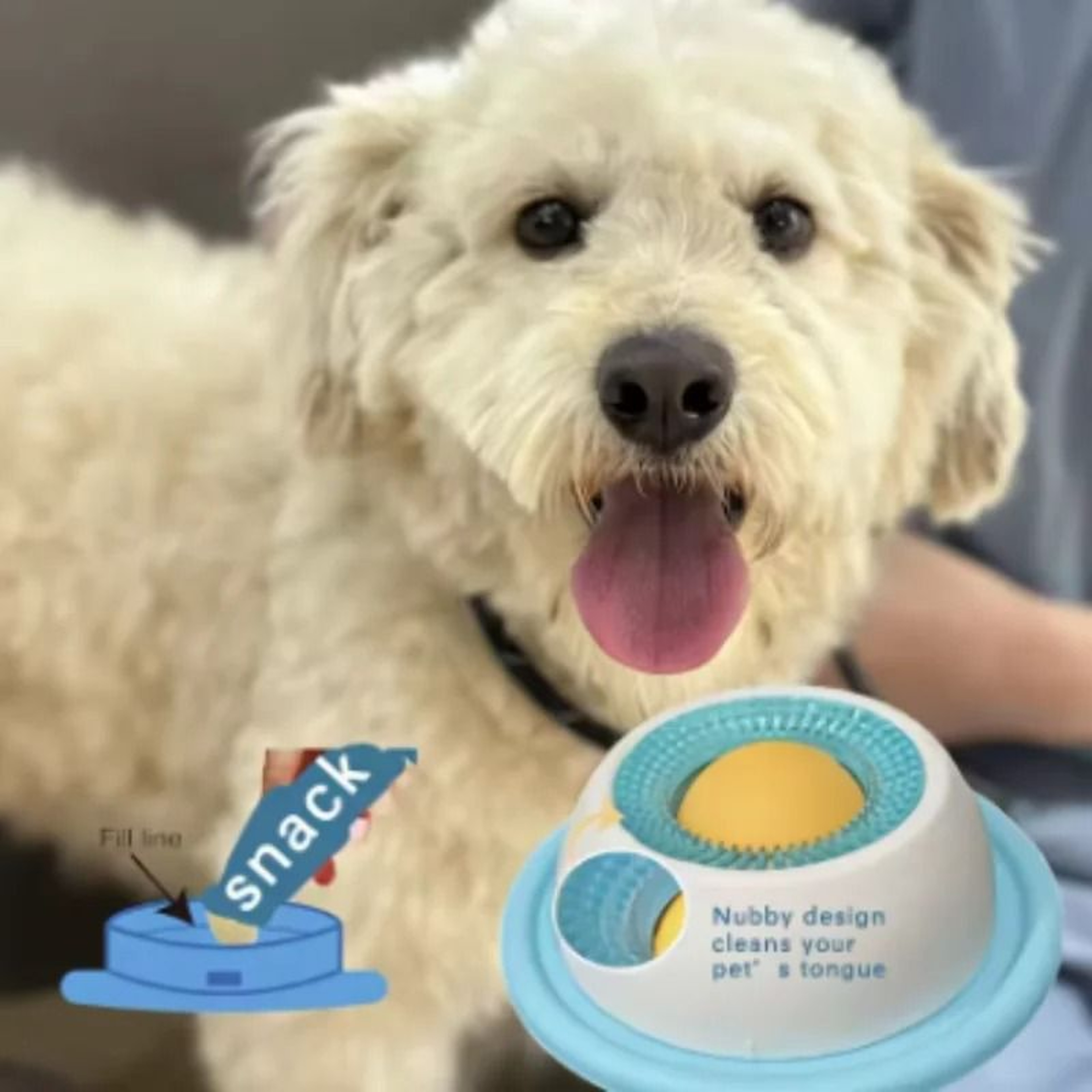 Interactive Lick Mat For Dogs  Slow Feeder Pet Treat Mat For Dental Care  Anxiety Relief 4