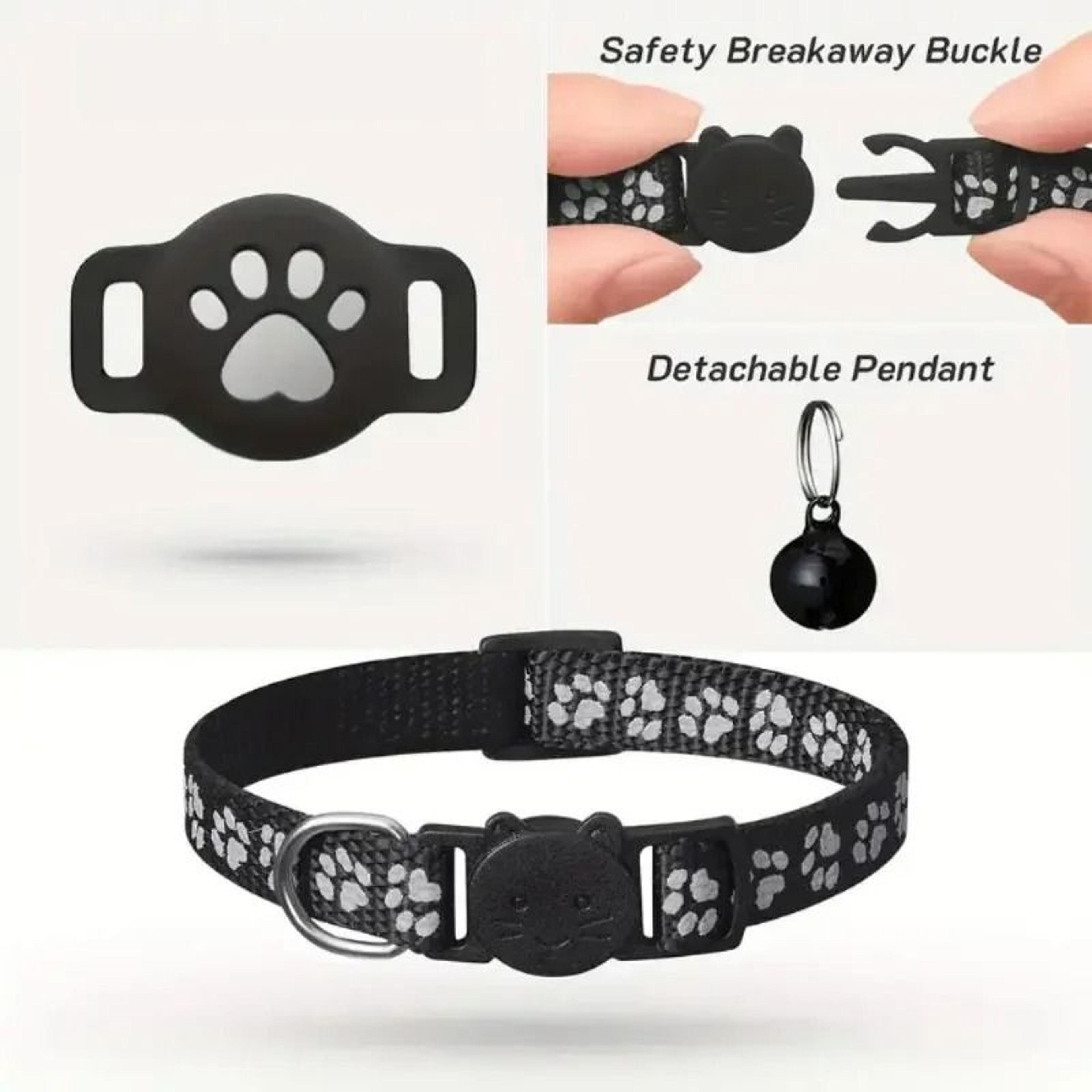 Multifunctional Smart Pet GPS Tracker Collar For Cats  Dogs 3