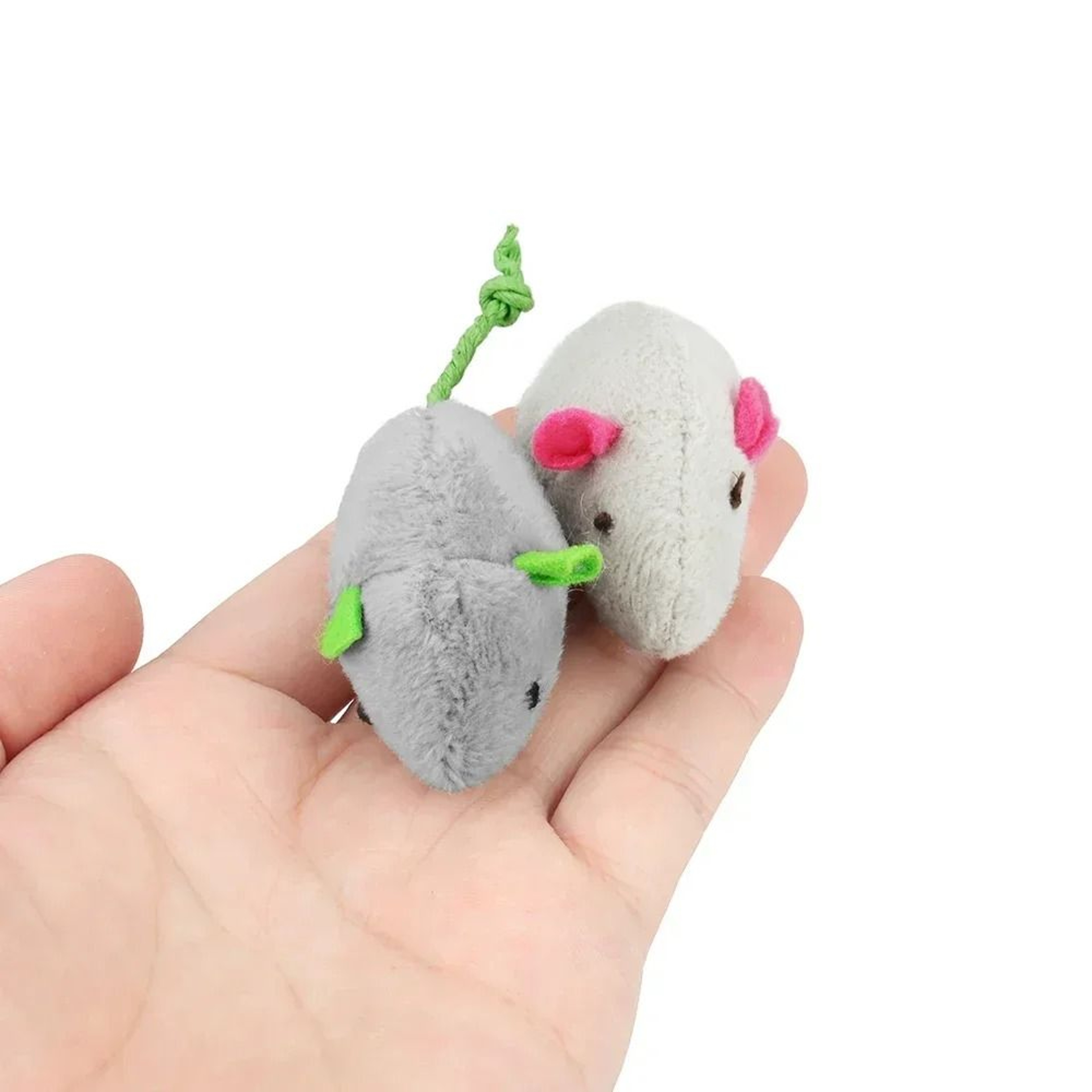 Interactive Rattle Catnip Mouse Toys For Indoor Cats 4