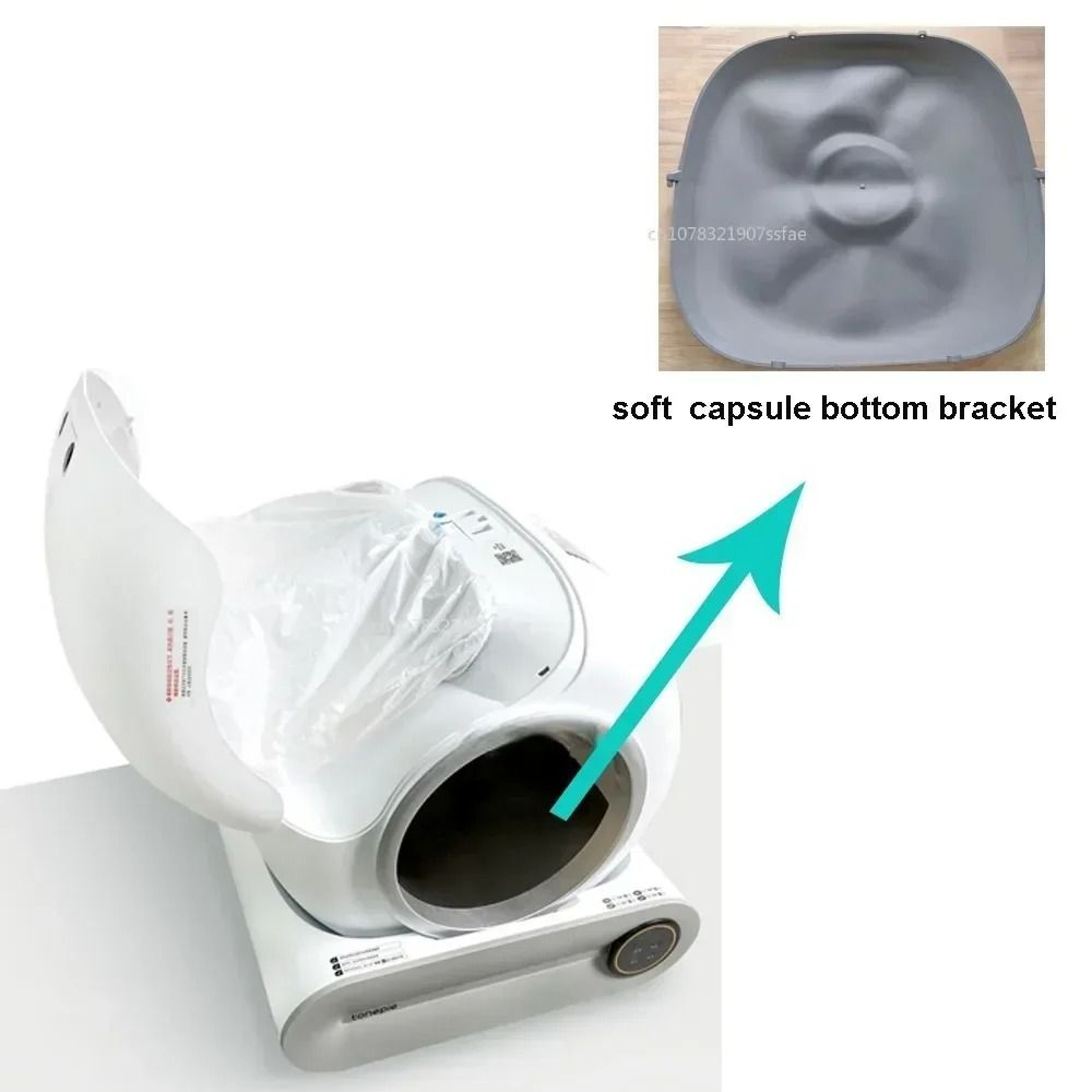 Automatic Self Cleaning Cat Litter Box Waste Bags For TONEPIE Cat Toilet 4