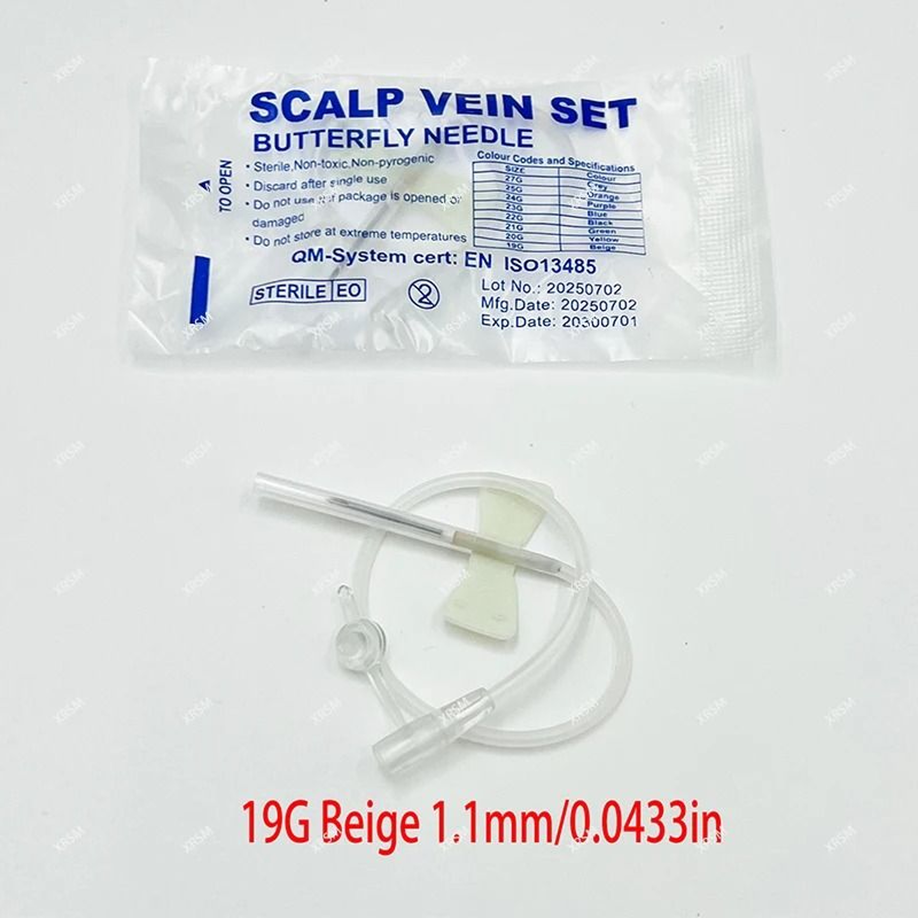 Veterinary Pet Butterfly Infusion Needle Set For Safe IV Fluid Delivery 8