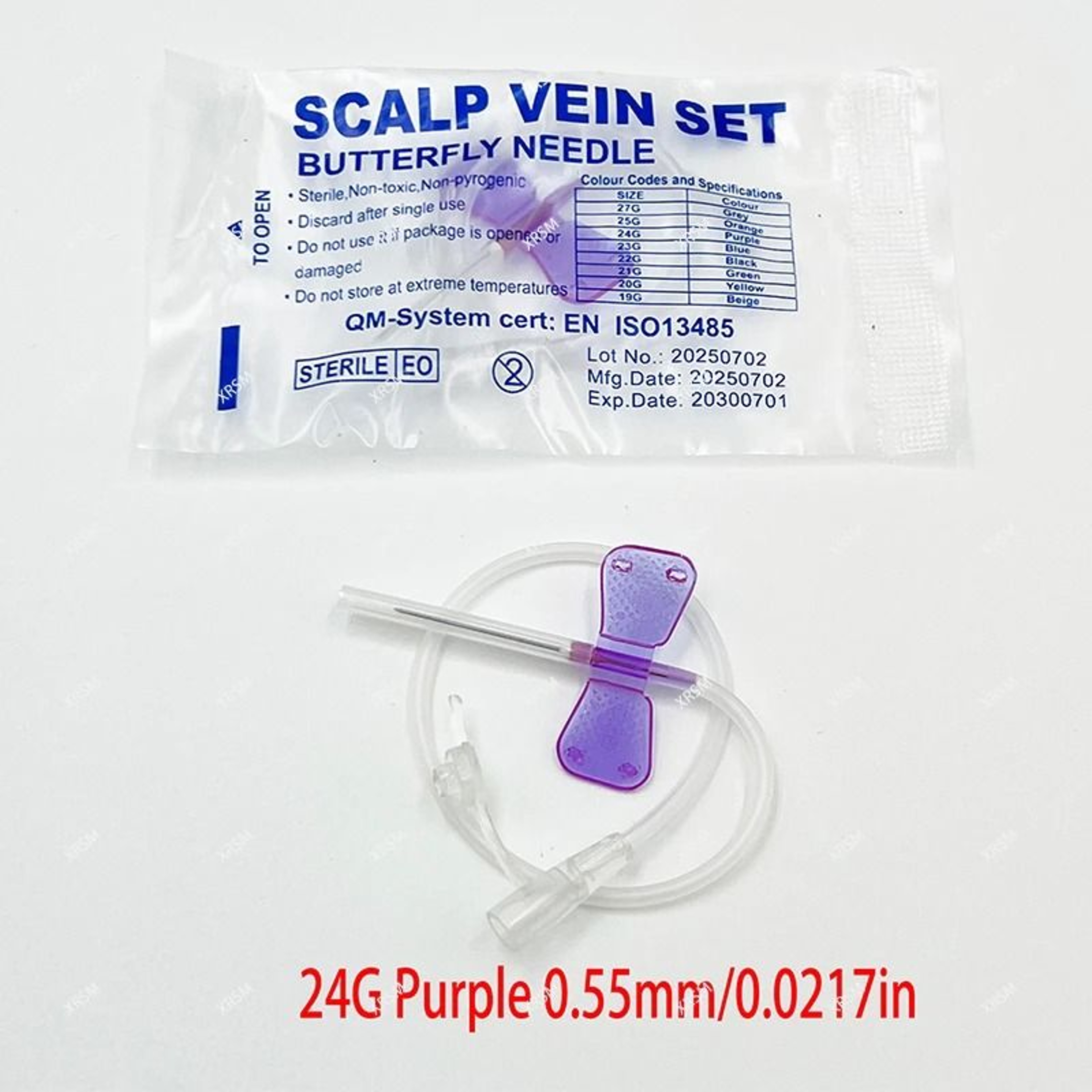 Veterinary Pet Butterfly Infusion Needle Set For Safe IV Fluid Delivery 13