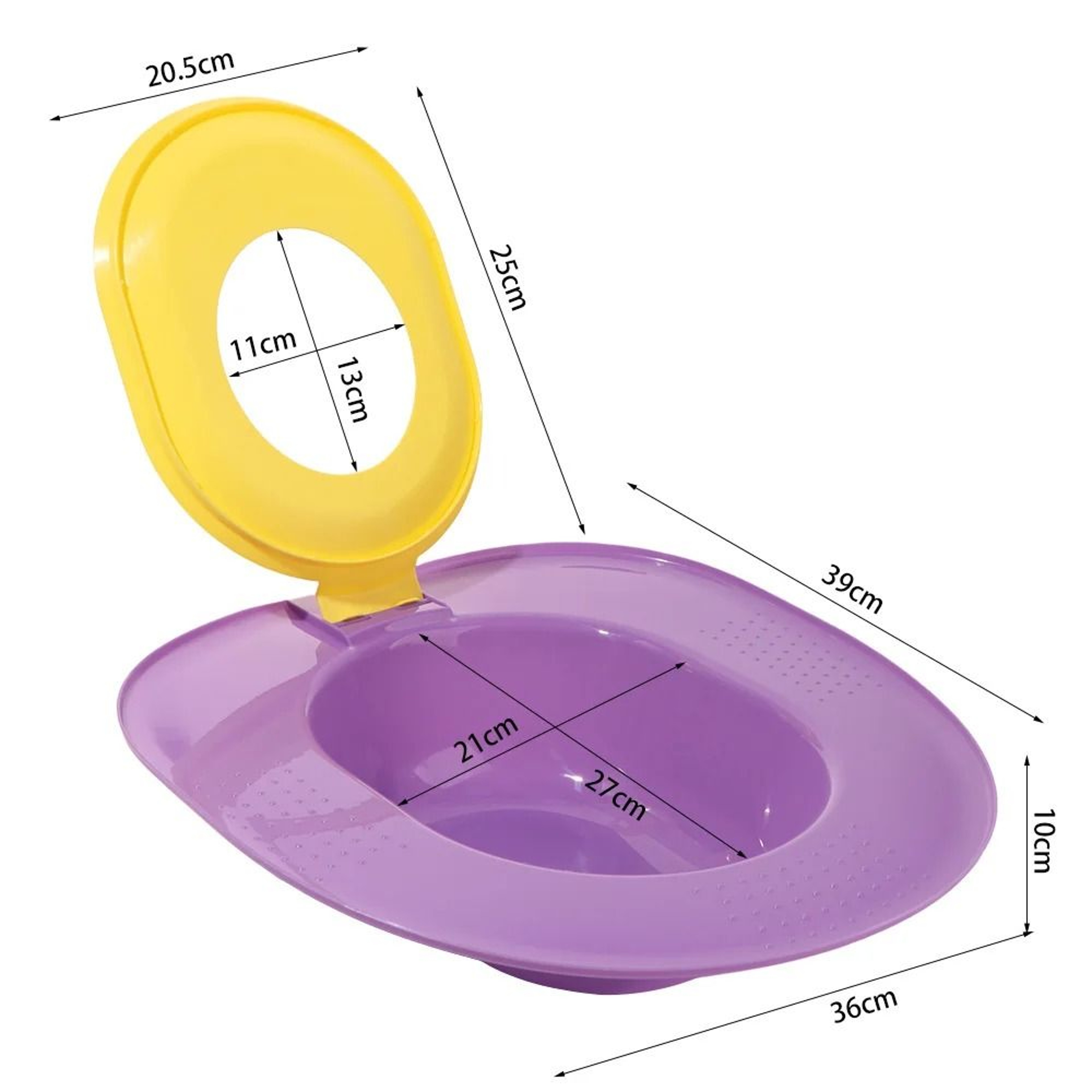 Portable Pet Toilet Trainer  Travel Litter Box  Washable Non Slip Reusable Potty Tray For Cats  Sma 4