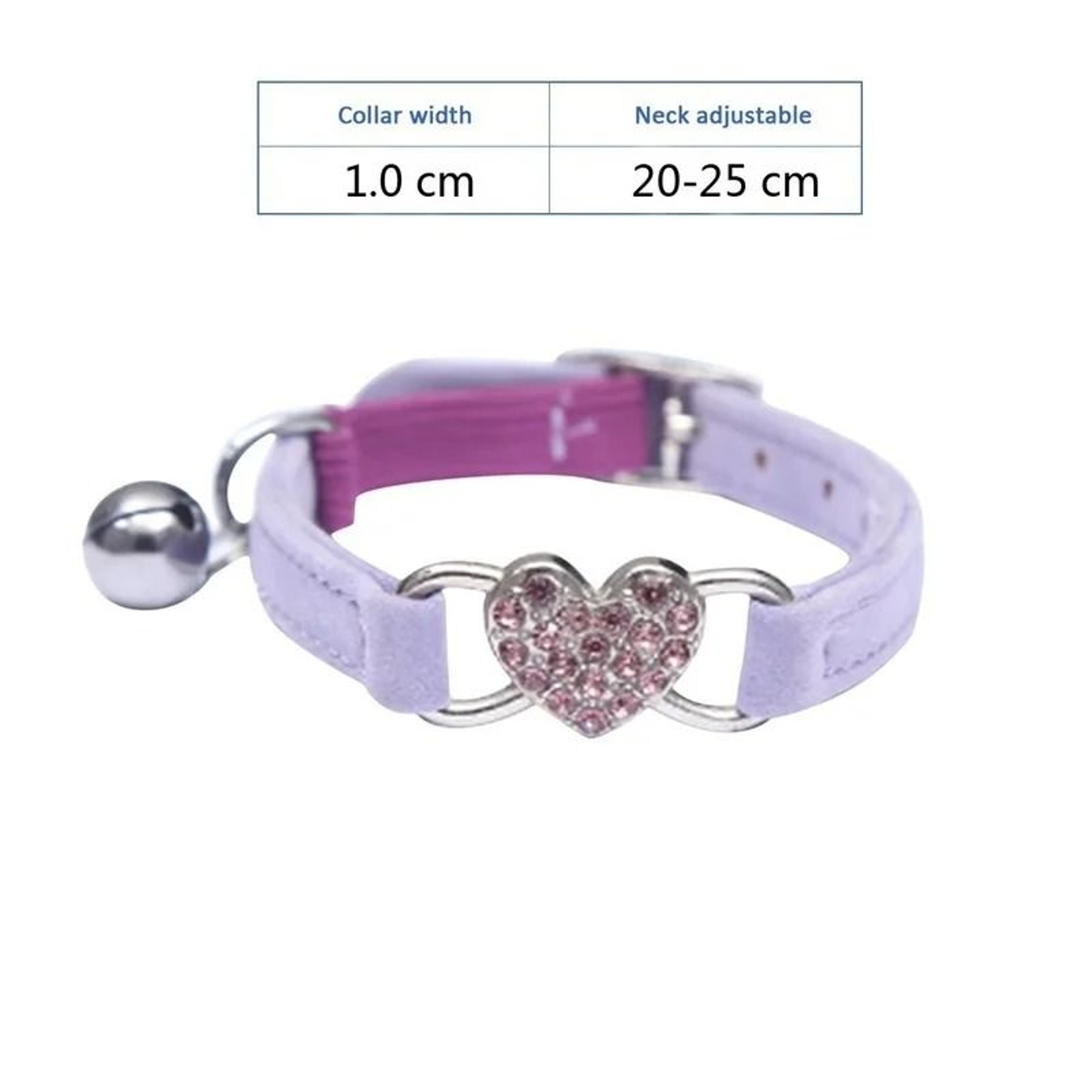 Adjustable Breakaway Cat Collar With Bell For Kittens  Indoor Cats 10