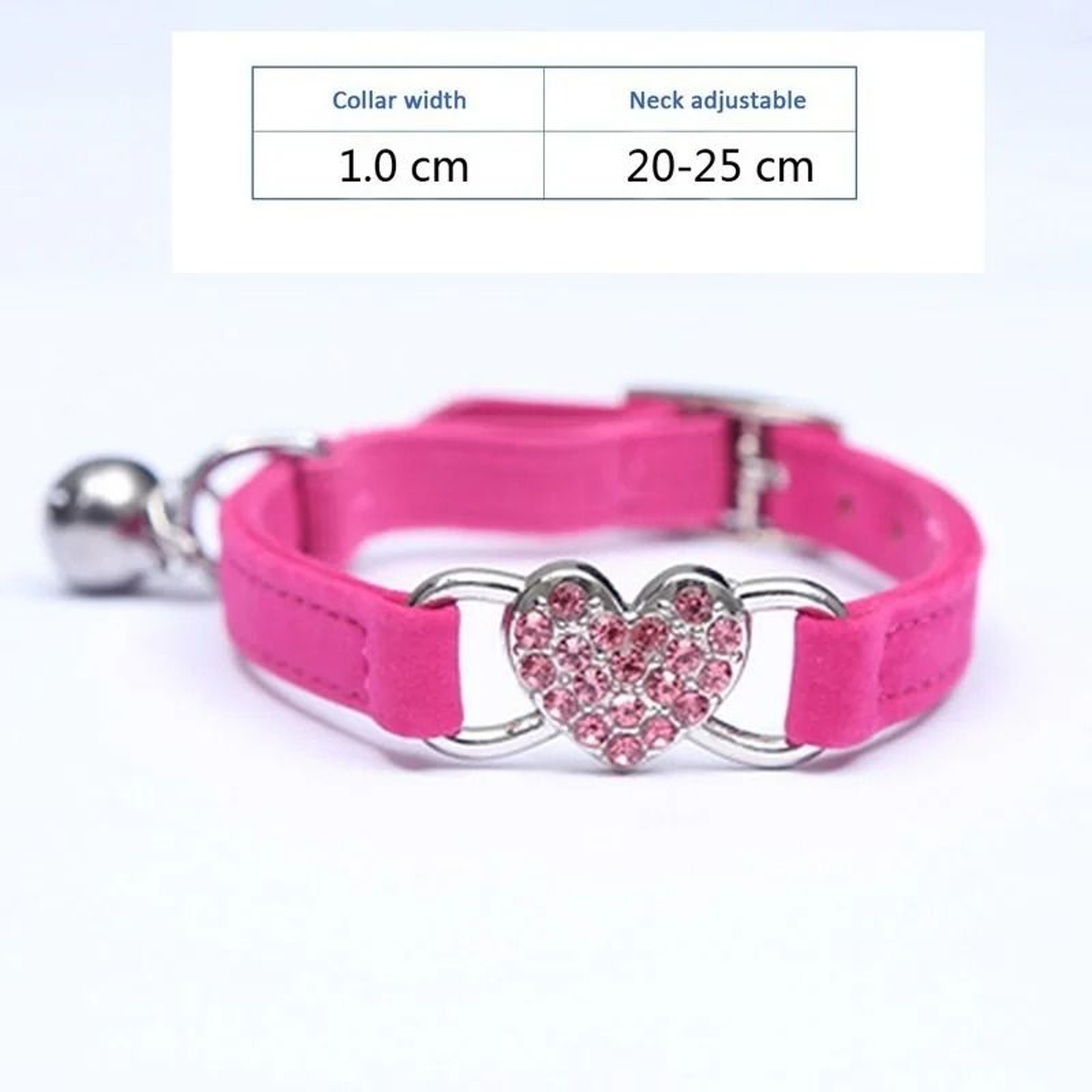 Adjustable Breakaway Cat Collar With Bell For Kittens  Indoor Cats 14