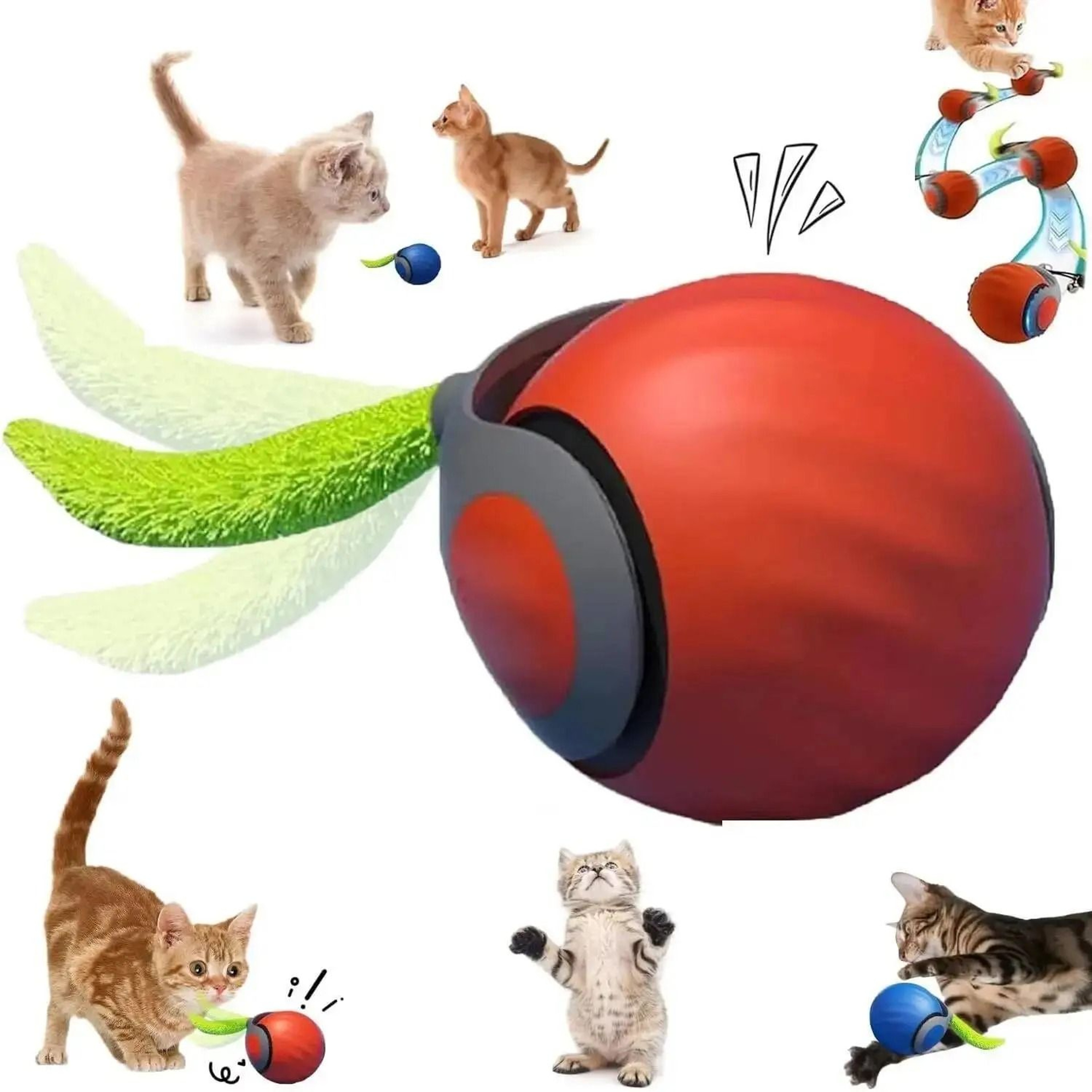 Interactive Bird Cat Toy With Sound  Catnip  Wall Hanging Chasing Toy For Indoor Cats 22
