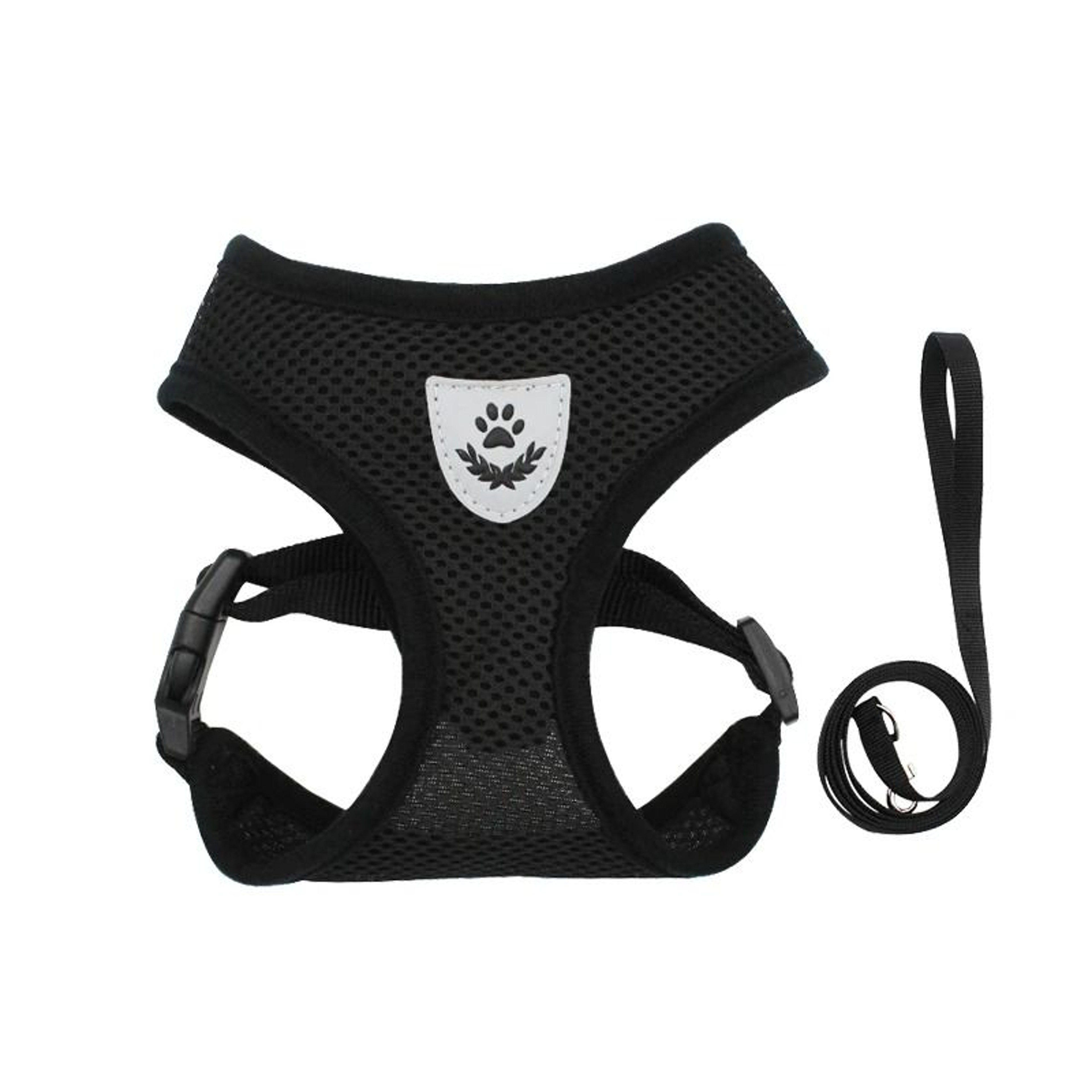 EscapeProof Reflective Cat Harness And Leash Set Adjustable Kitten Vest For Outdoor Walking 6