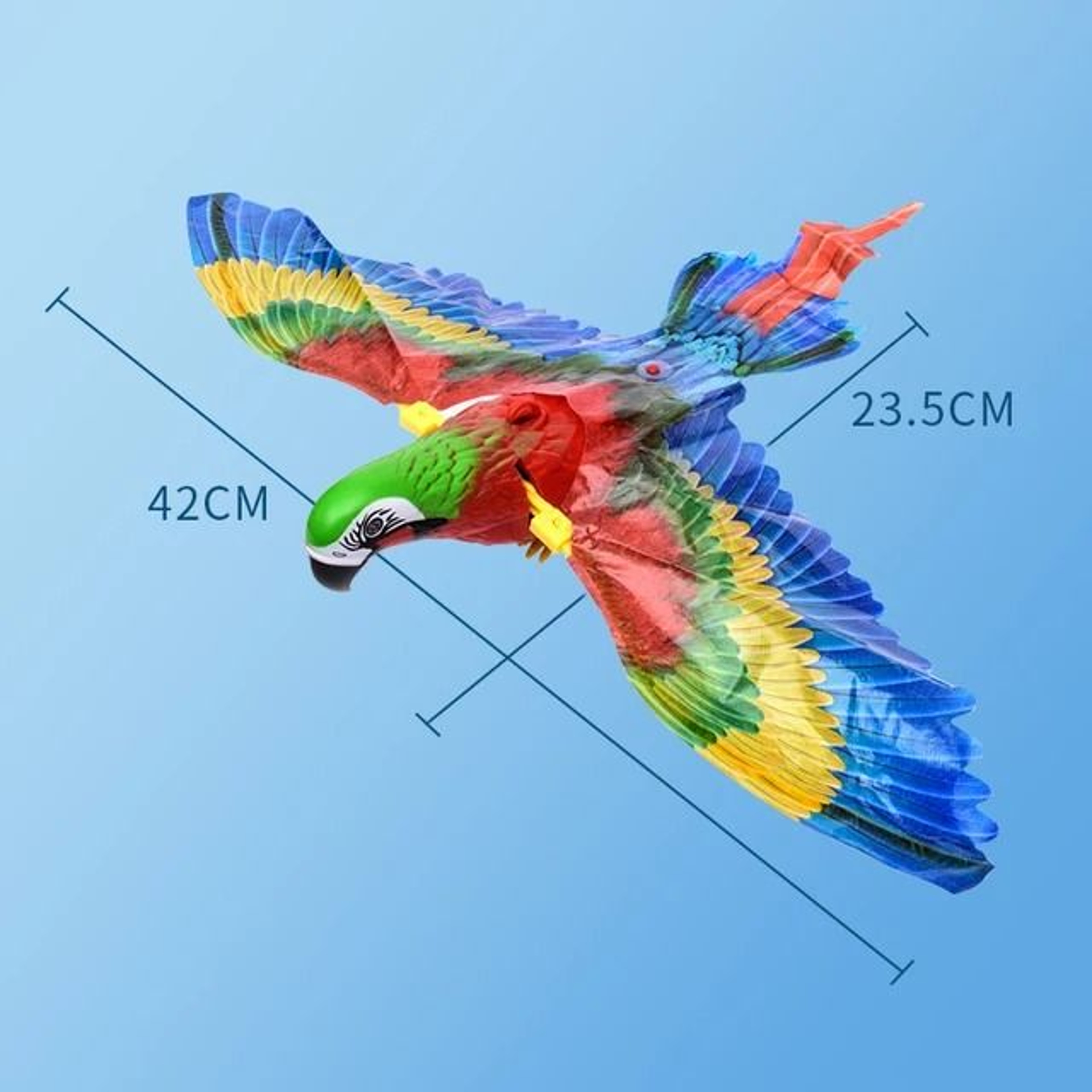 Interactive Flying Bird Cat Toy With Hanging Rope  Automatic Motion 7