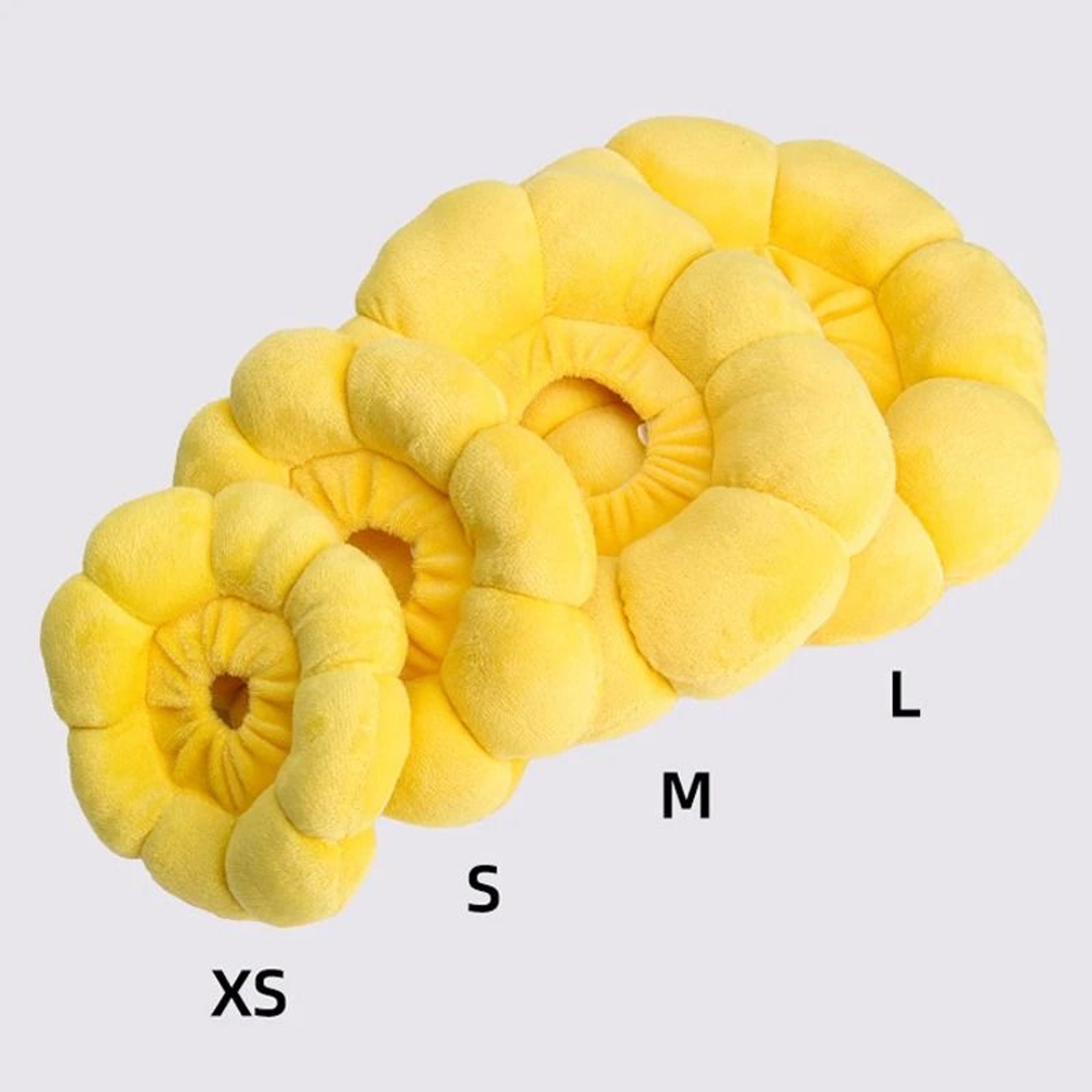 Sunflower Recovery Collar For Cats  Small Pets Soft Plush AntiLick Healing Cone 0