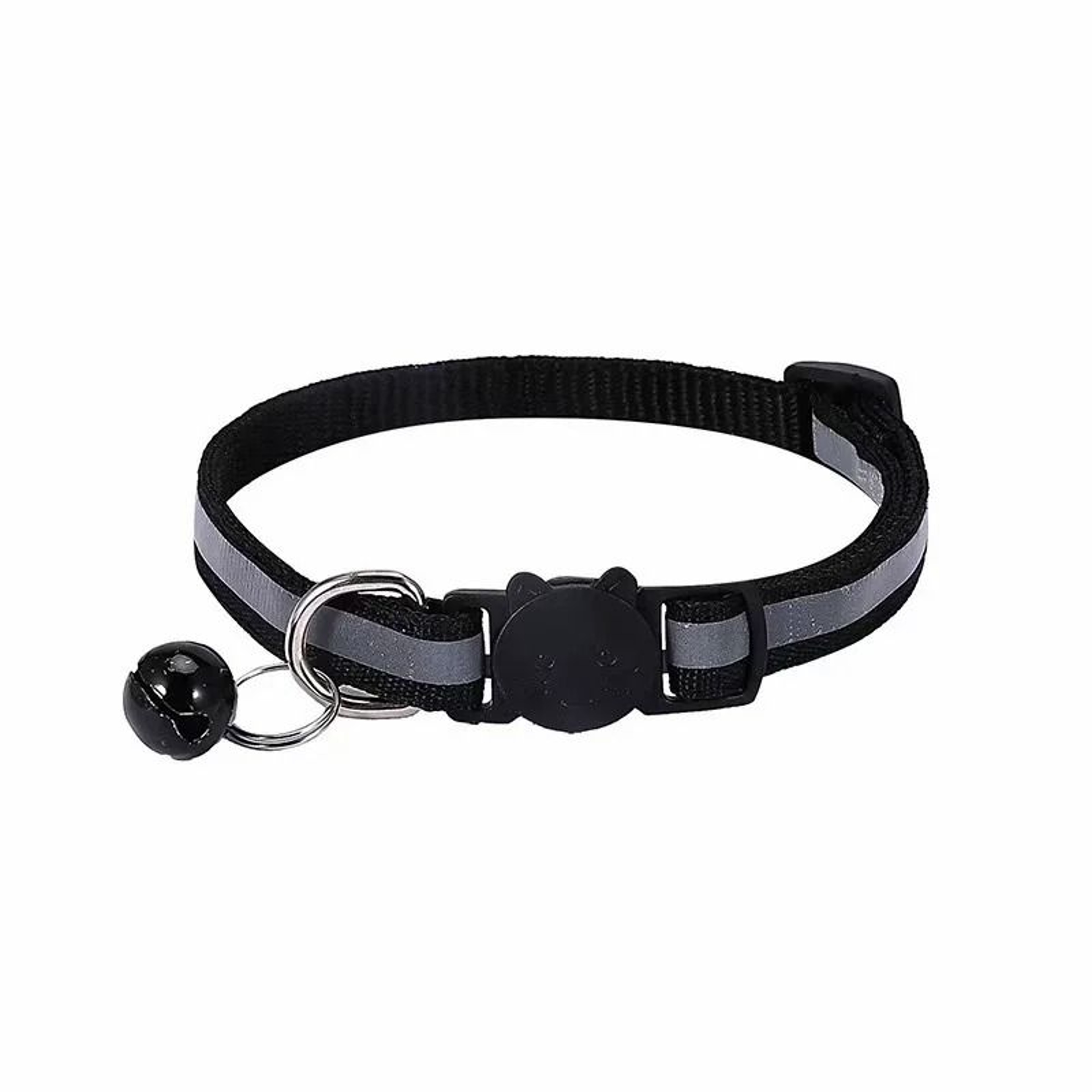 Reflective Pet Collar With Bell  Adjustable Safety Collar For Cats  Small Dogs 17