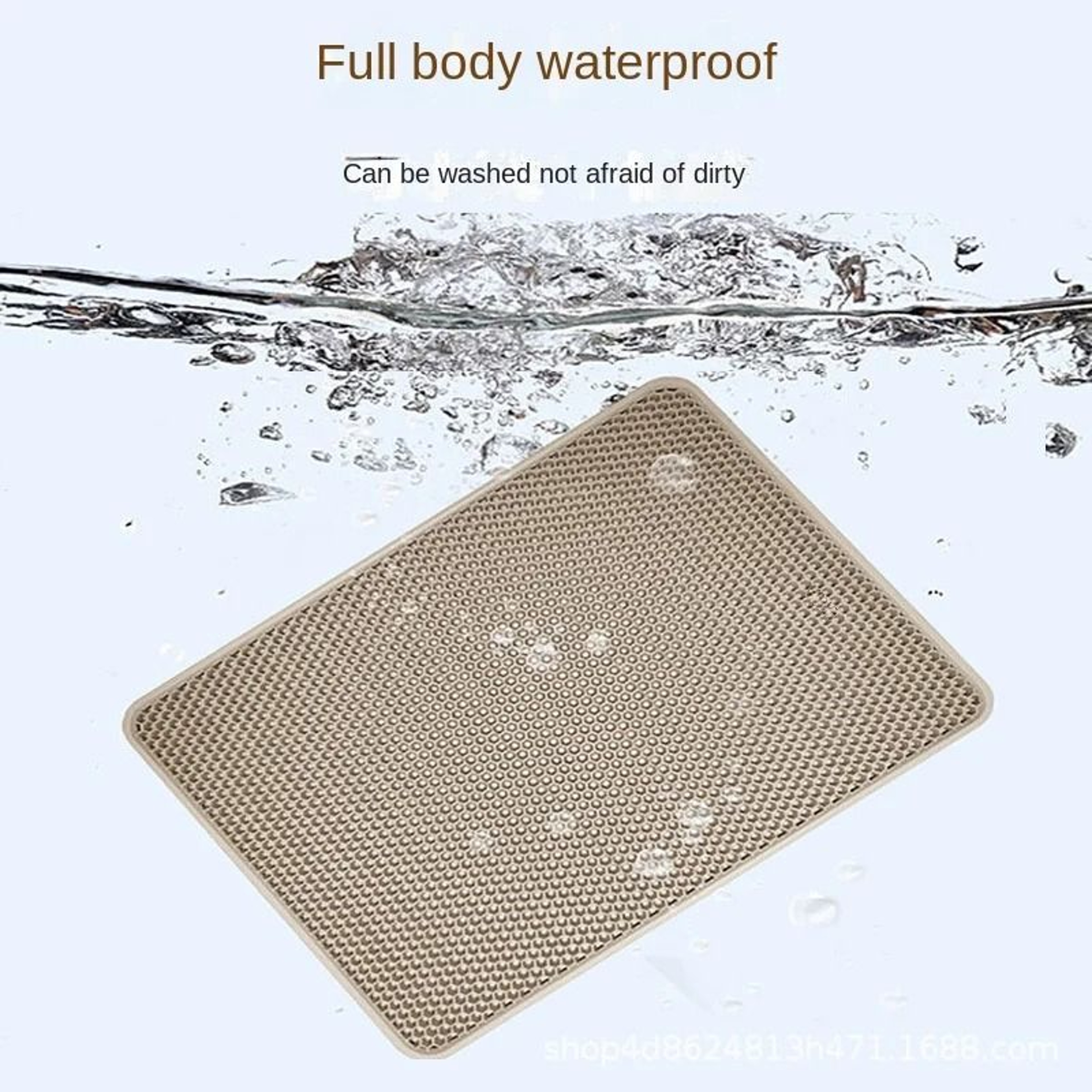 CleanStep Double Layer Waterproof Cat Litter Mat For Litter Boxes 4