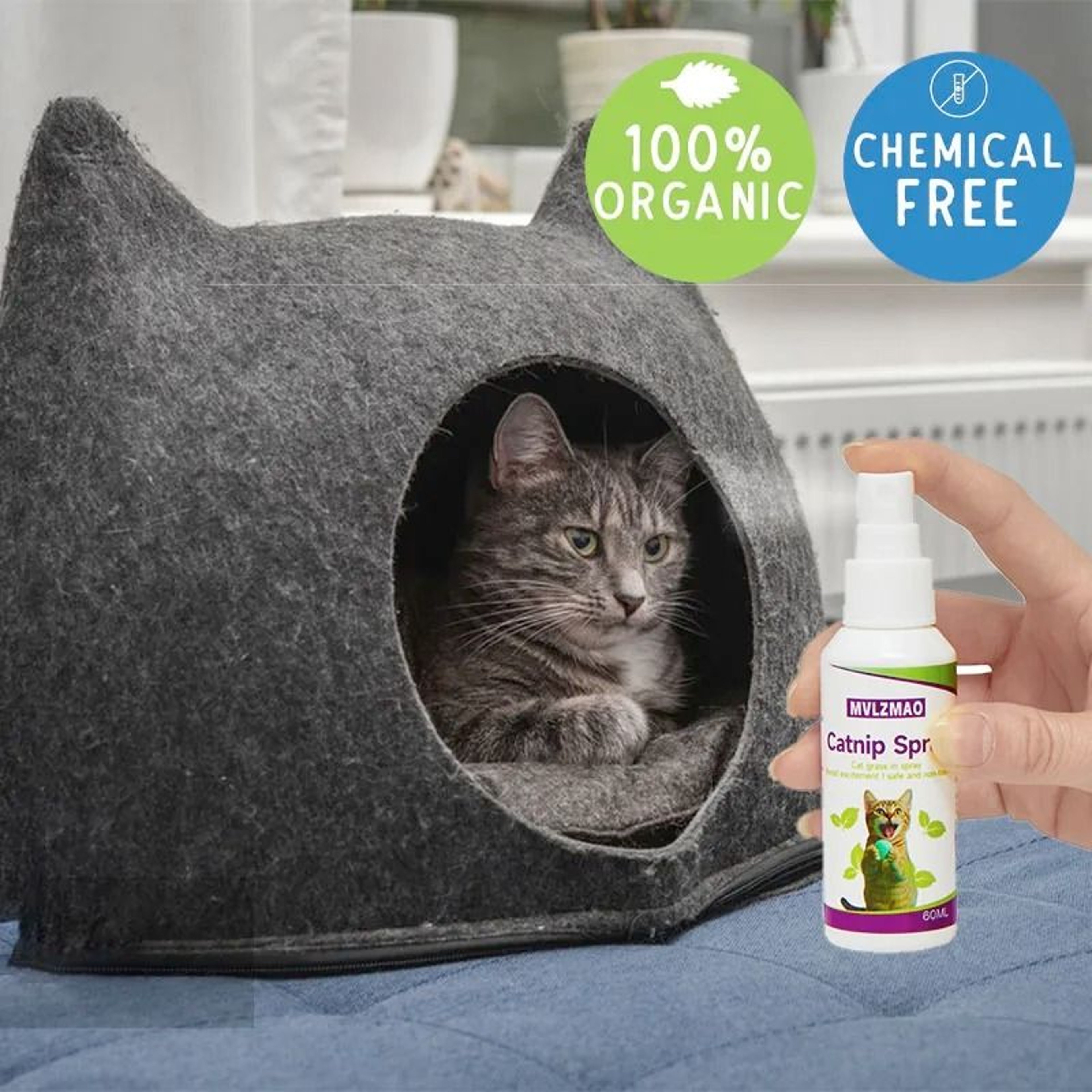 PurrGuide Catnip Training Spray For Cats  Kittens 1