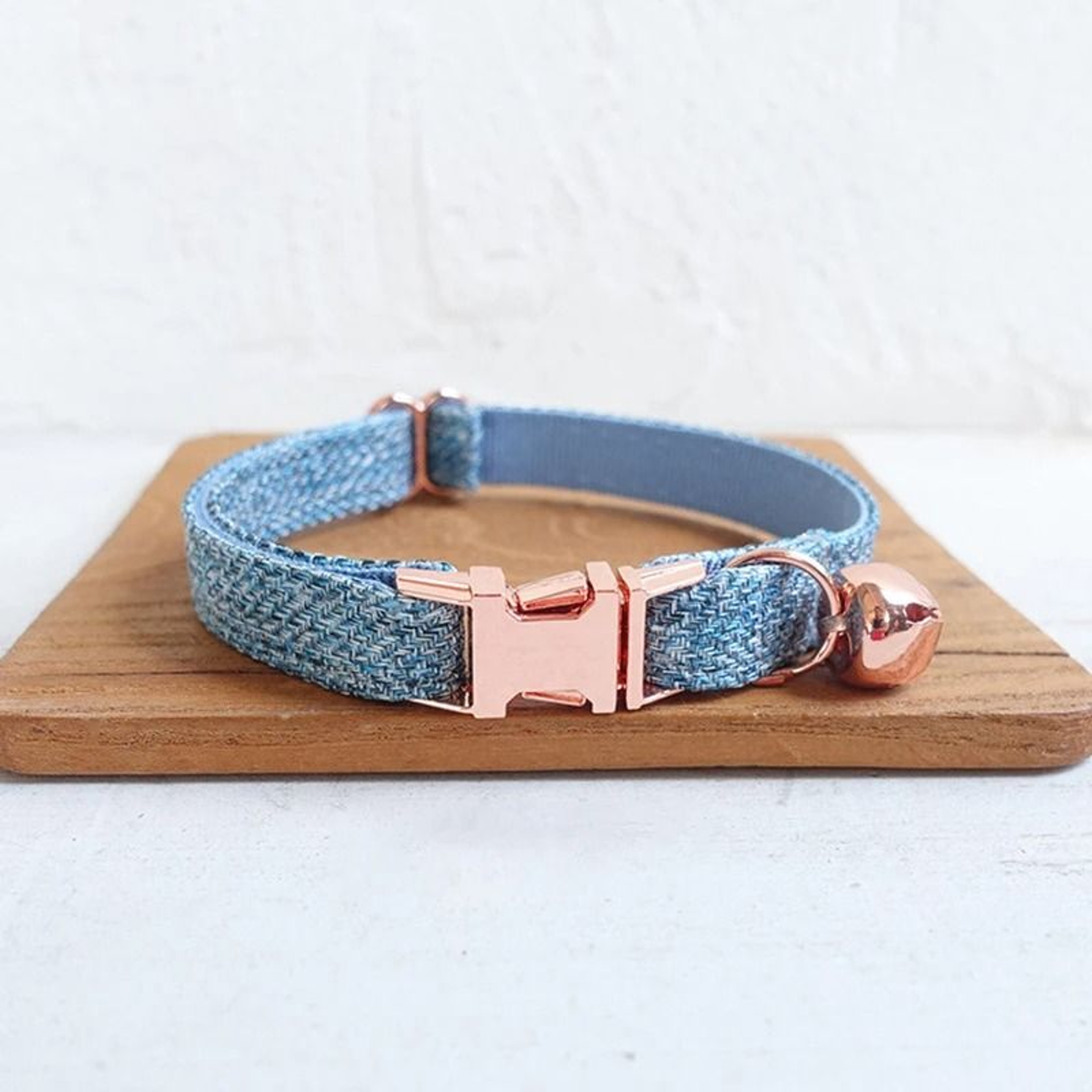 Personalized Bow Cat Collar With Engraved Nameplate And Bell 18