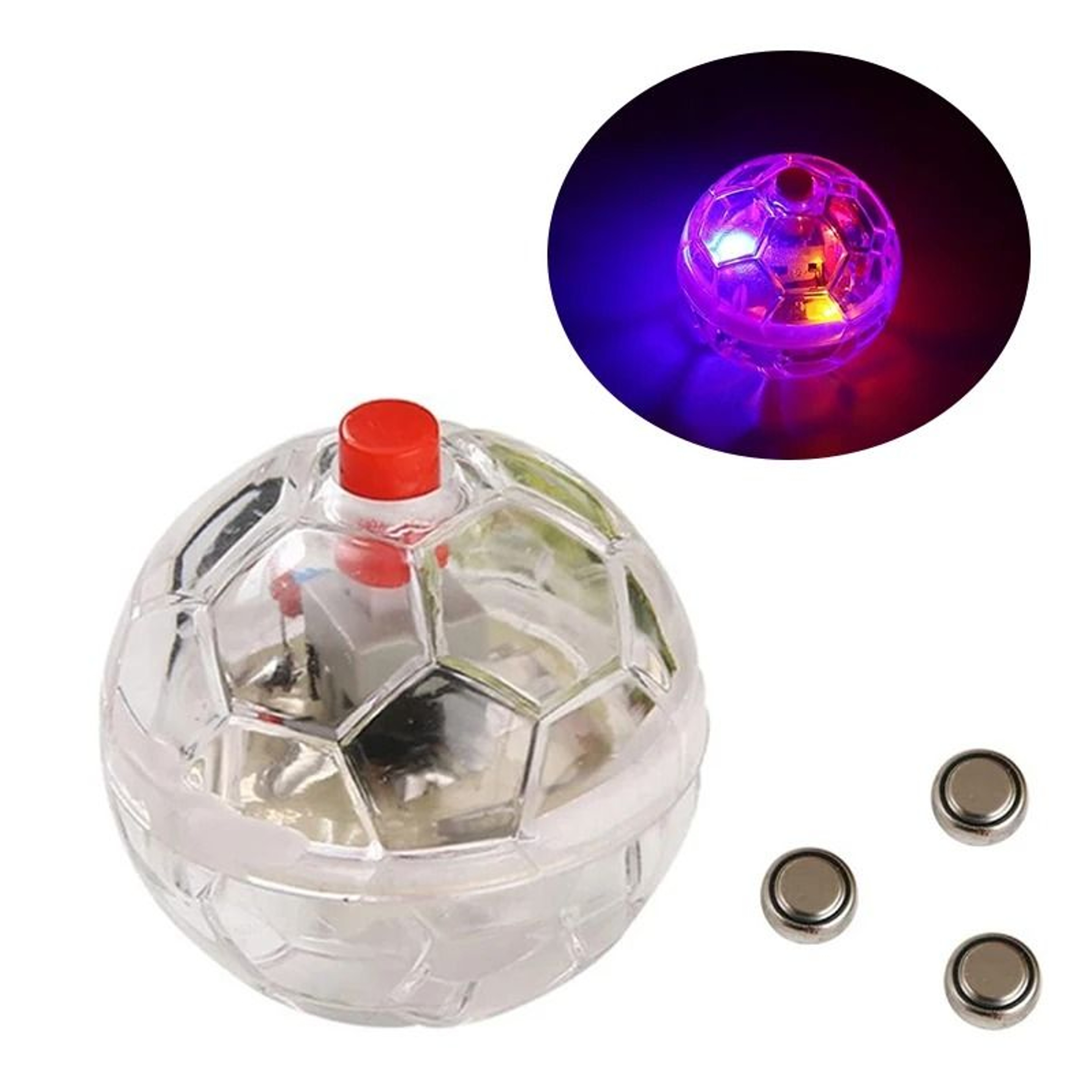 Interactive LED Glowing Ball Toy For Cats  Kittens 0