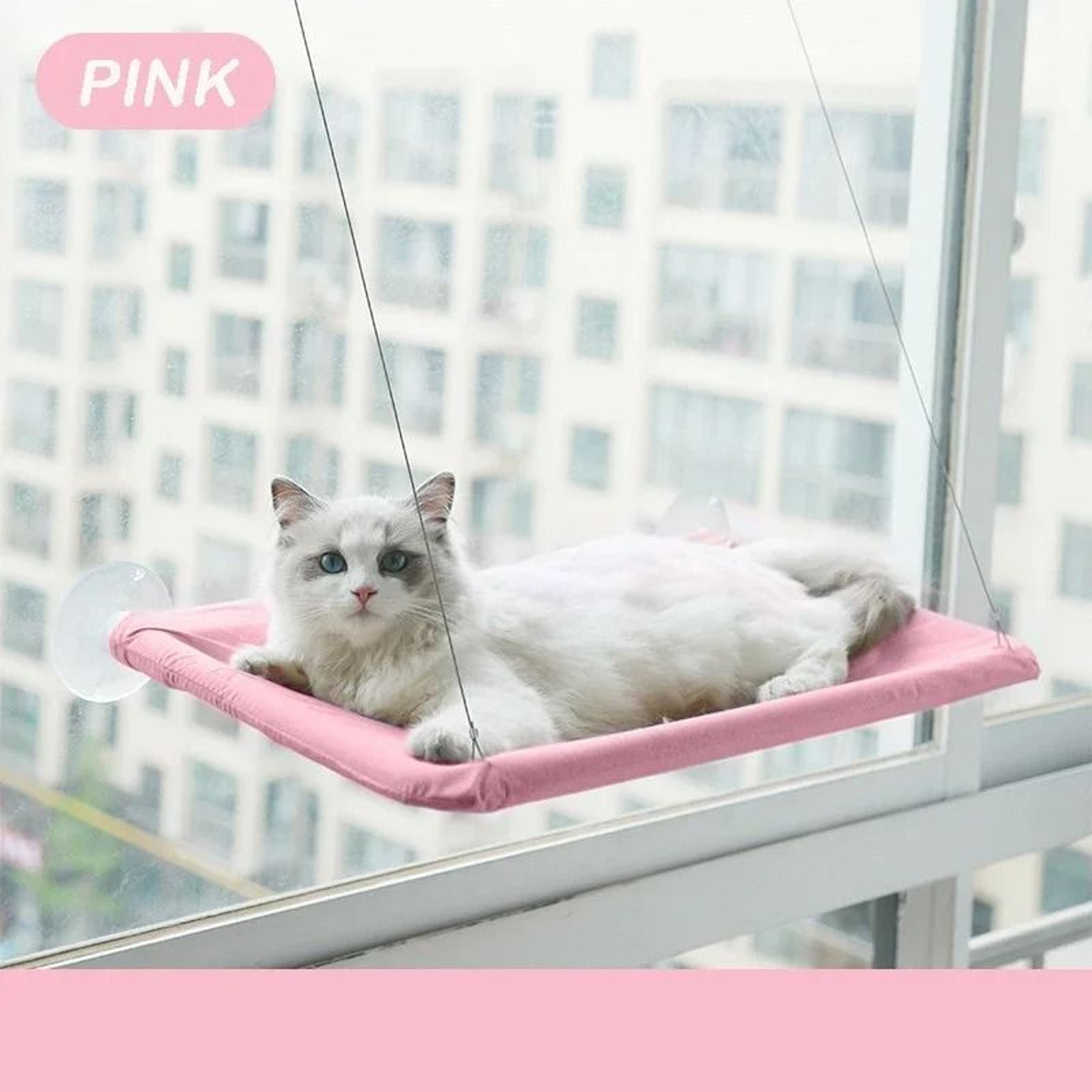 SunnyView Hanging Cat Window Hammock Bed With HeavyDuty Support 9
