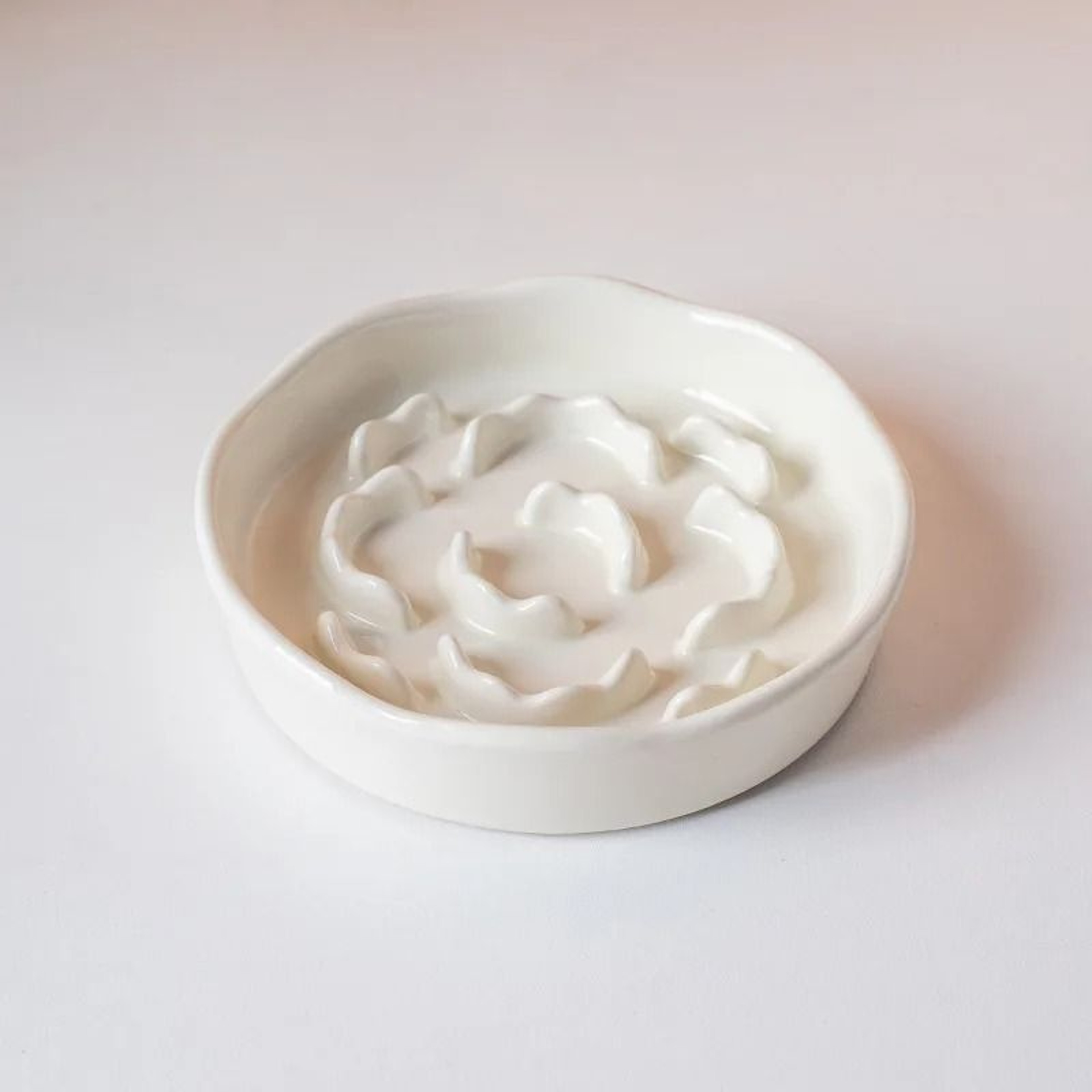 Elevated Ceramic Slow Feeder Cat Bowl For Healthy Eating  Neck Comfort 7