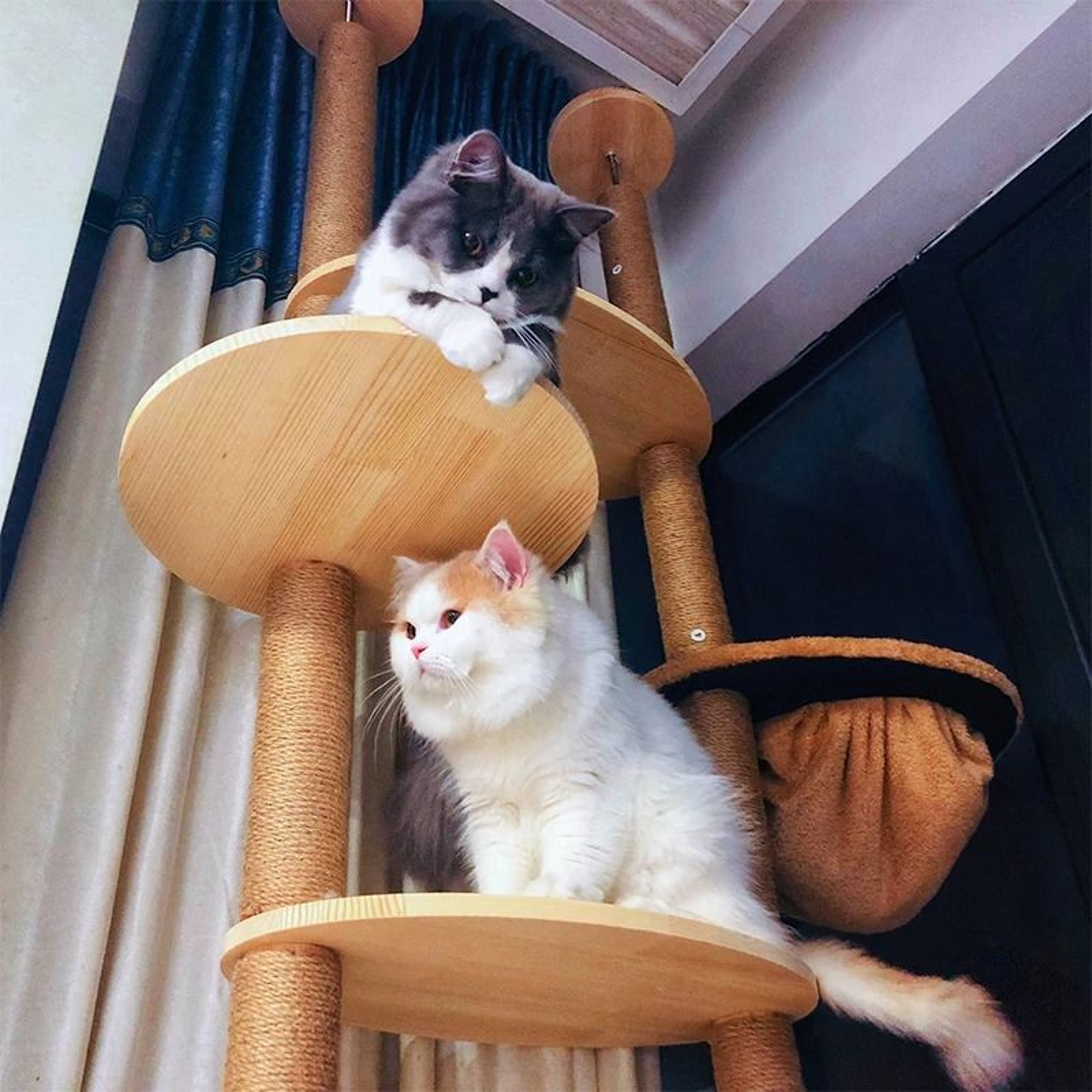 Heavy Duty Sisal Cat Tree Replacement Post For DIY Climbing Frames 3