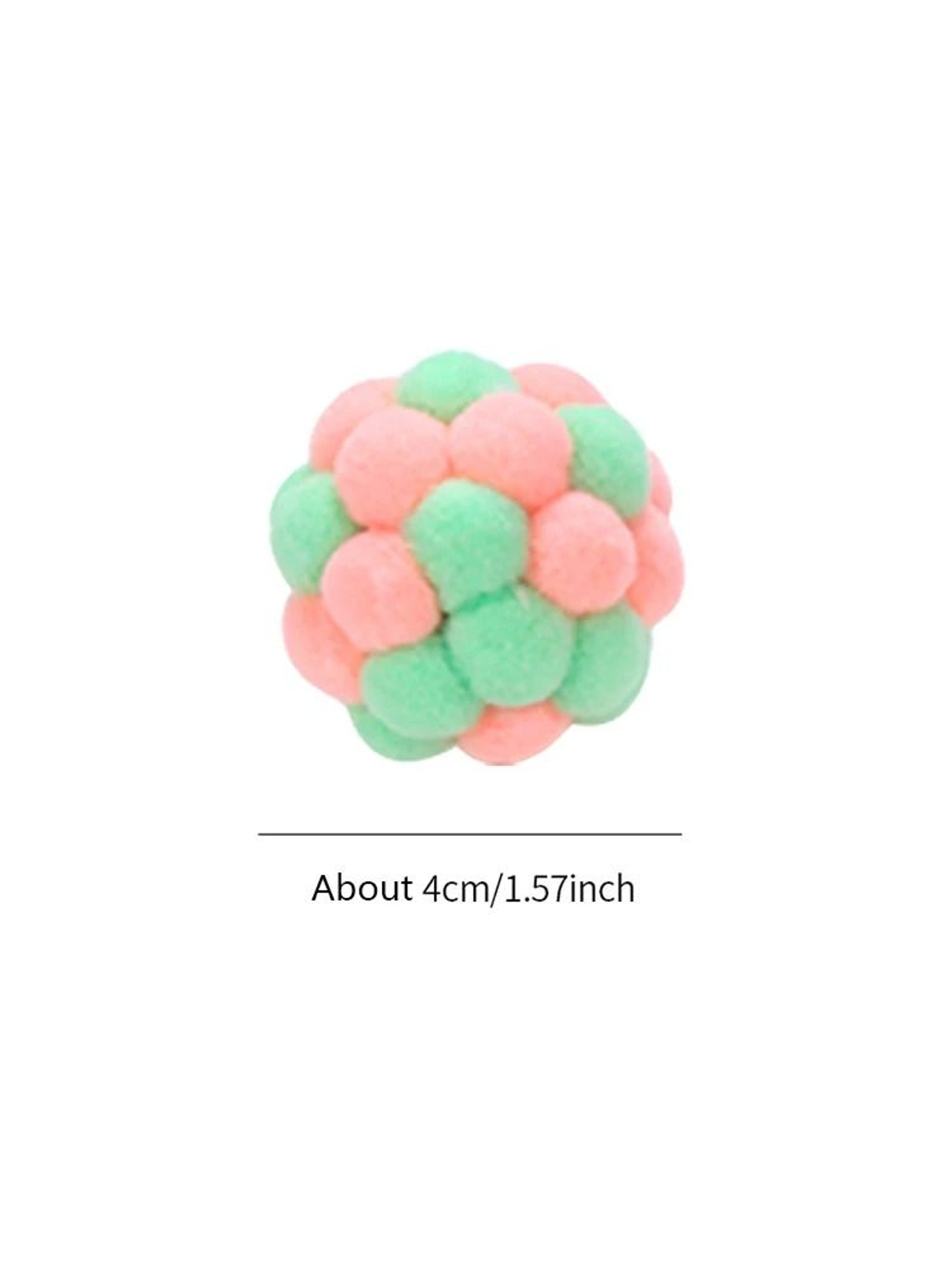 JingleBounce Handmade Bell Ball Cat Toy For Interactive Chasing  Play 10