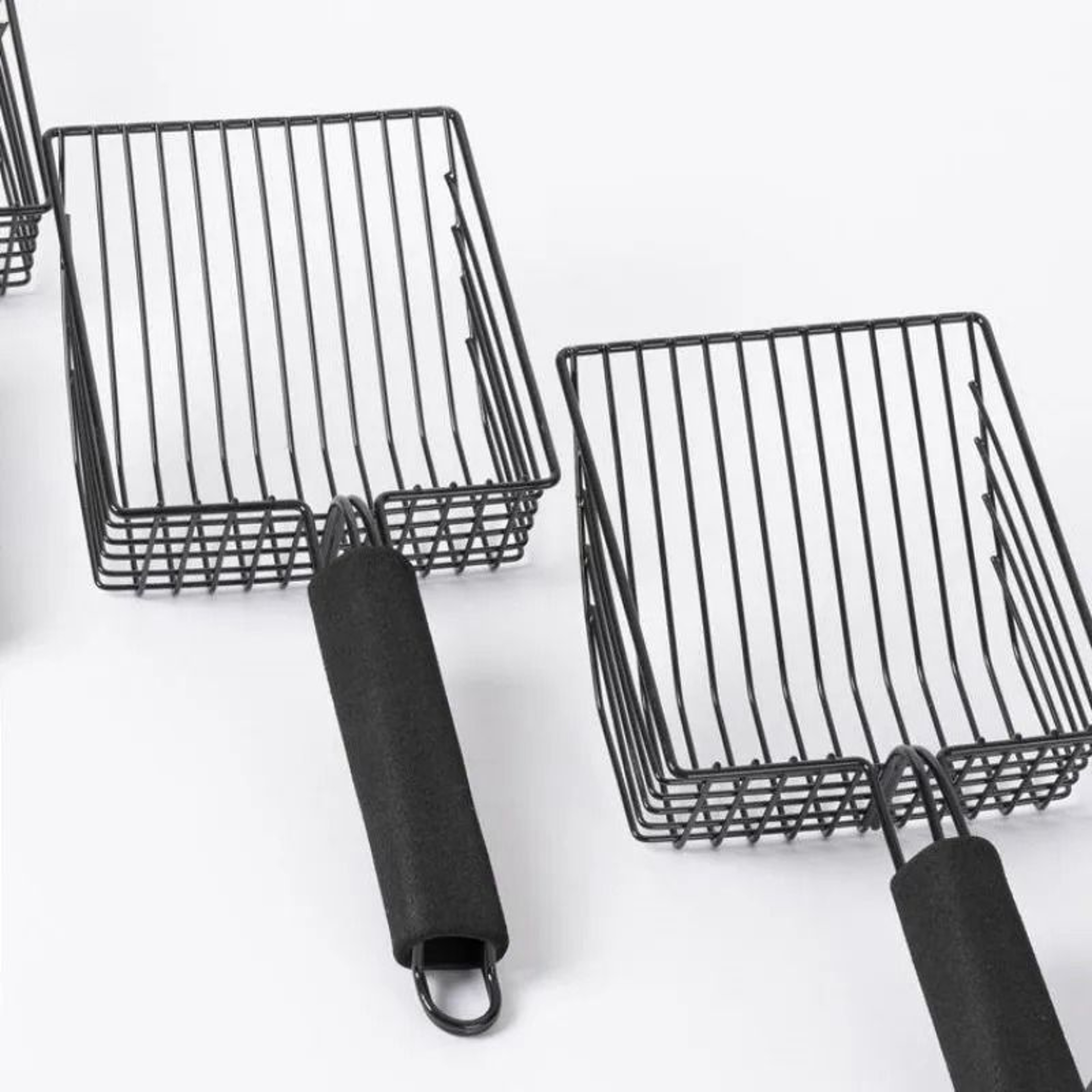 Heavy Duty Stainless Steel Cat Litter Scoop With Comfort Grip Handle 2