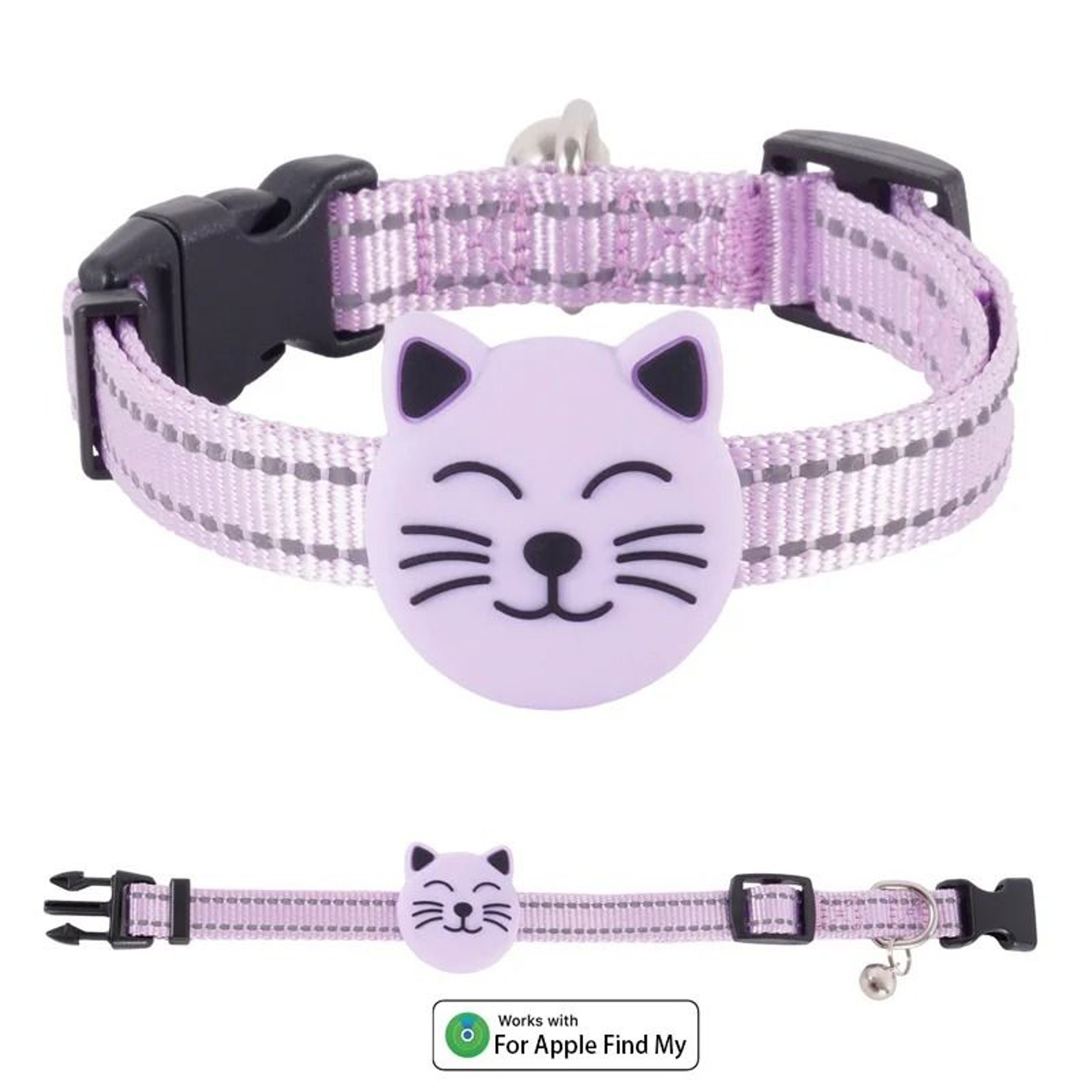 Smart GPS Pet Tracker Collar Compatible With Apple Find My  AirTag Style Cat  Dog AntiLost Tracking 8