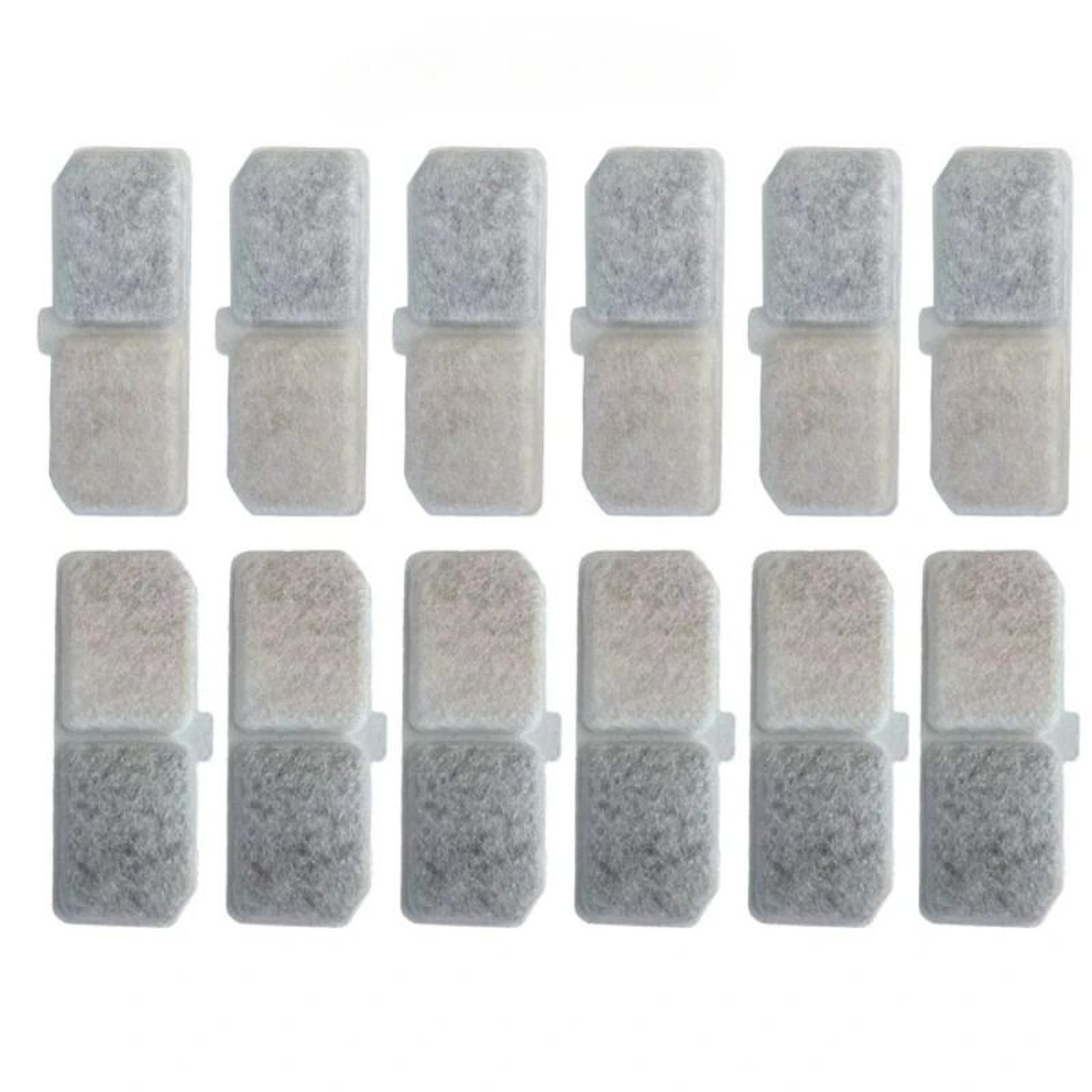 Activated Carbon Replacement Filters  Sponge Set For Stainless Steel Cat Water Fountains 7