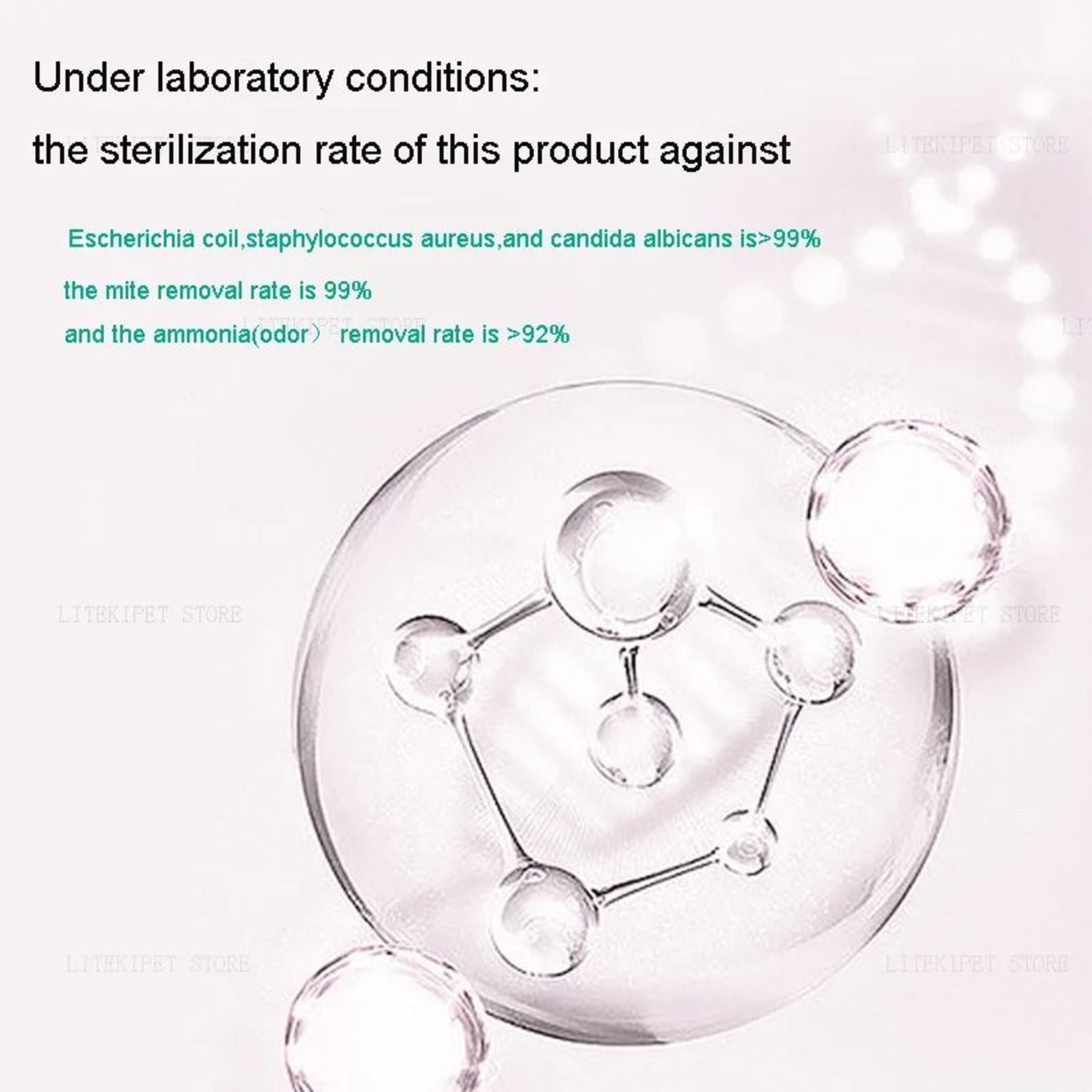 PureGuard Concentrated Deodorizing  Sterilizing Liquid For TONEPIE Automatic Cat Litter Box 5
