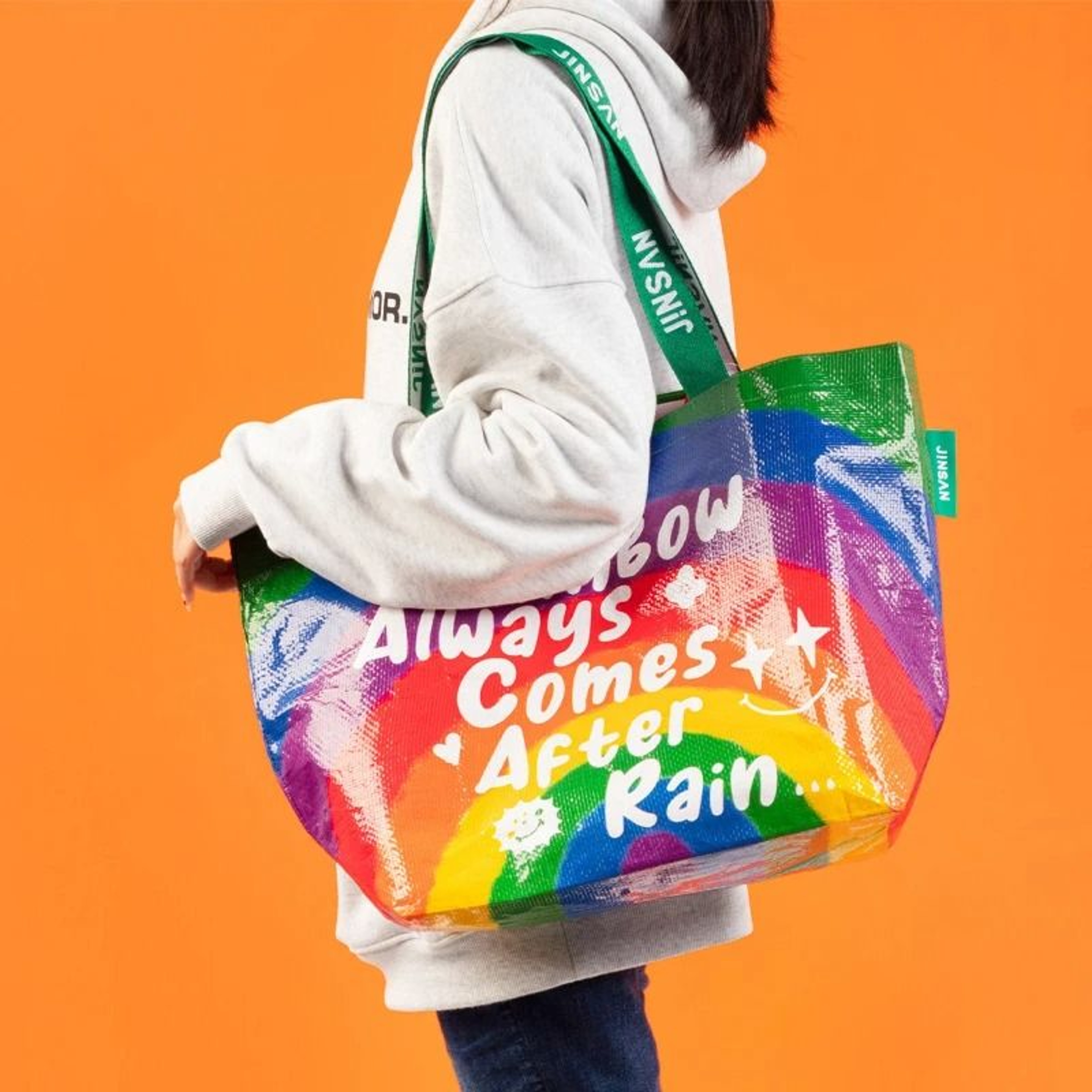 CarryAll Large Capacity Shopping Tote  Foldable Shoulder Storage Bag For Groceries Travel  Everyday 7