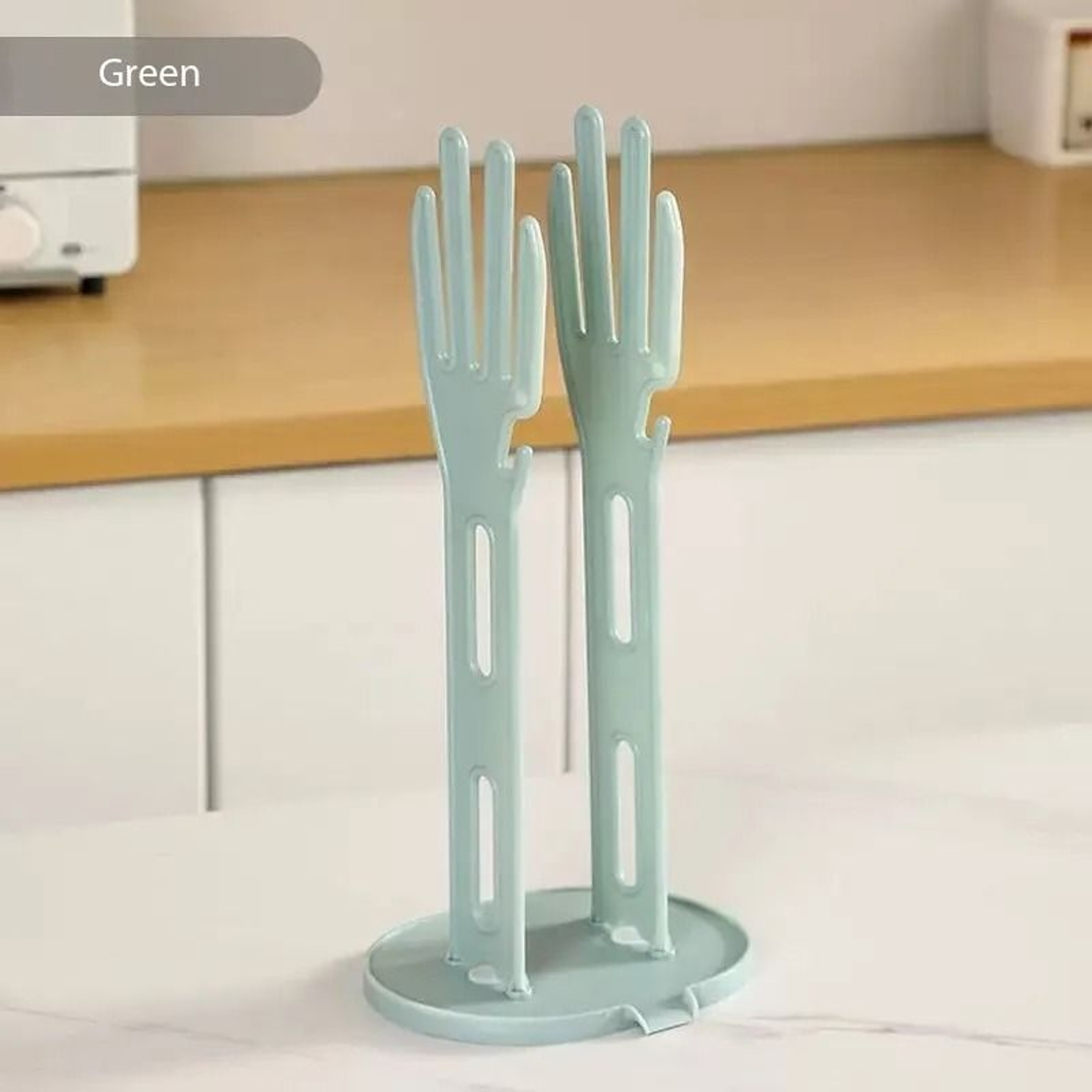 Kitchen Glove Drying Rack With Drainage Base And Towel Storage Organizer For Sink And Countertop Us 7