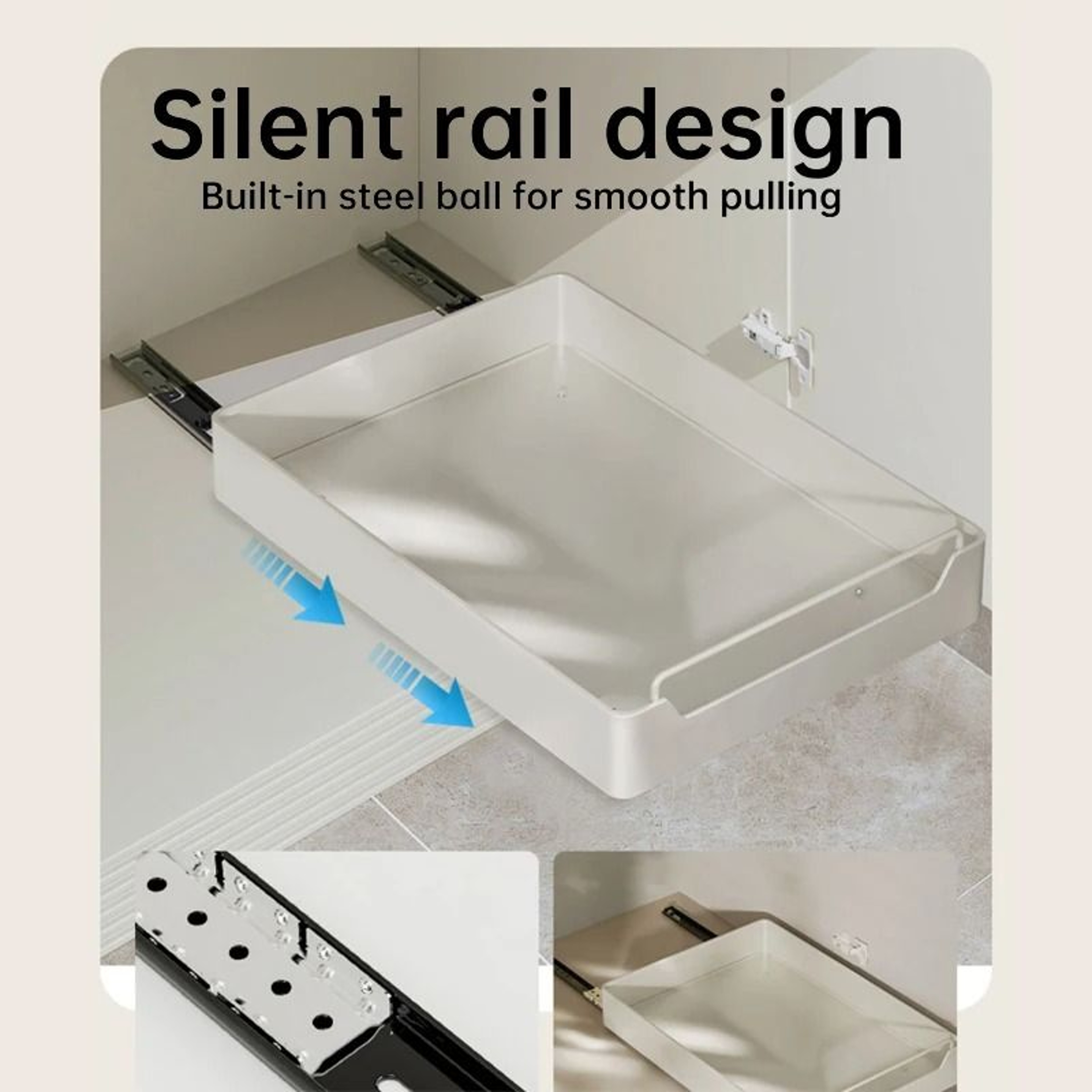 PullOut Cabinet Organizer Basket 5
