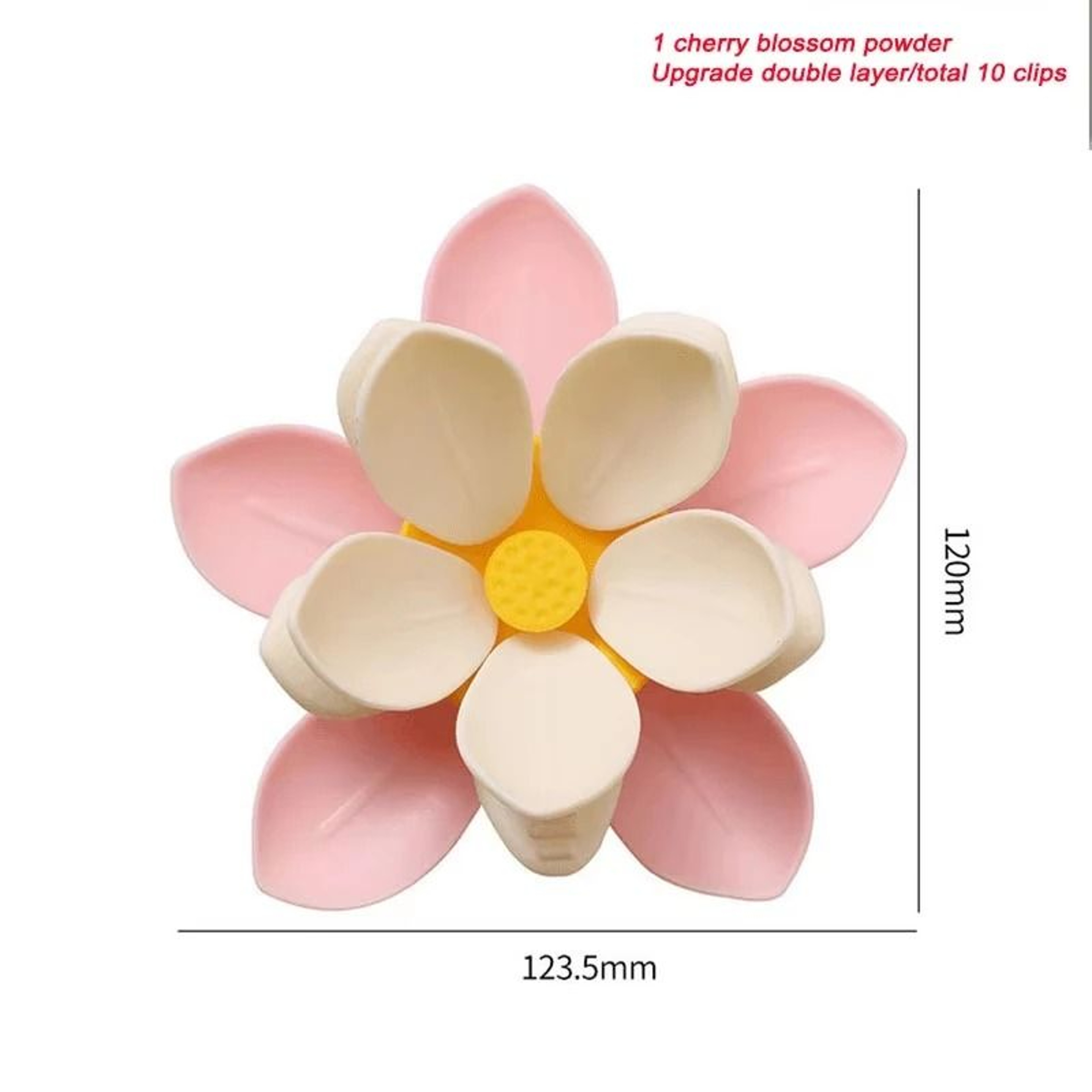 Sakura Magnetic Snack Sealer Clip 6