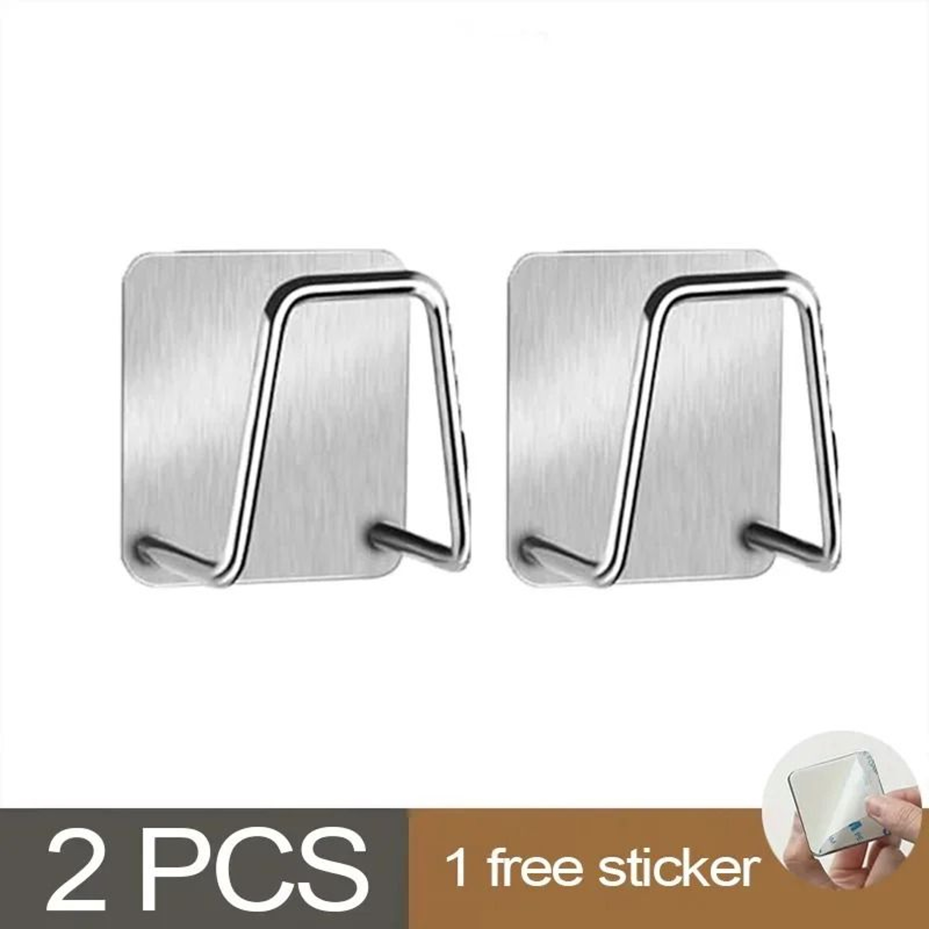 Self Adhesive Stainless Steel Sponge Rack For Kitchen Sink Storage 14