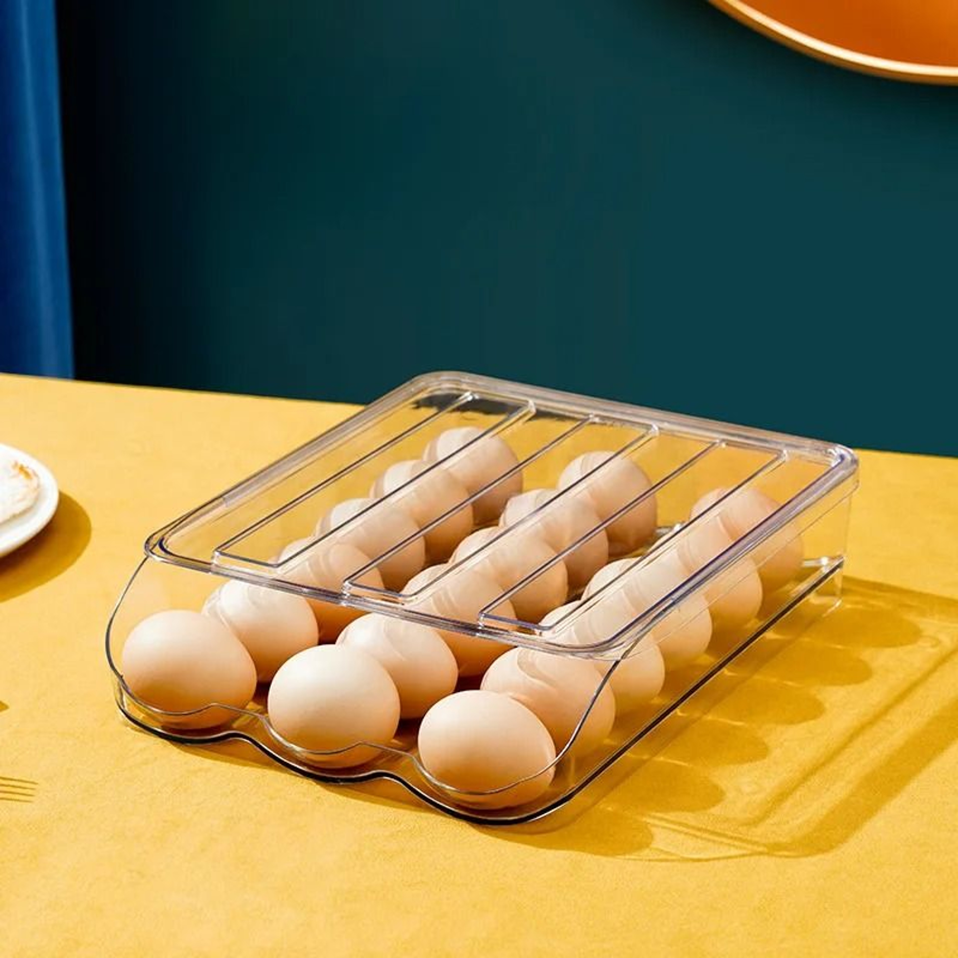 Stackable Rolling Egg Storage Drawer 8
