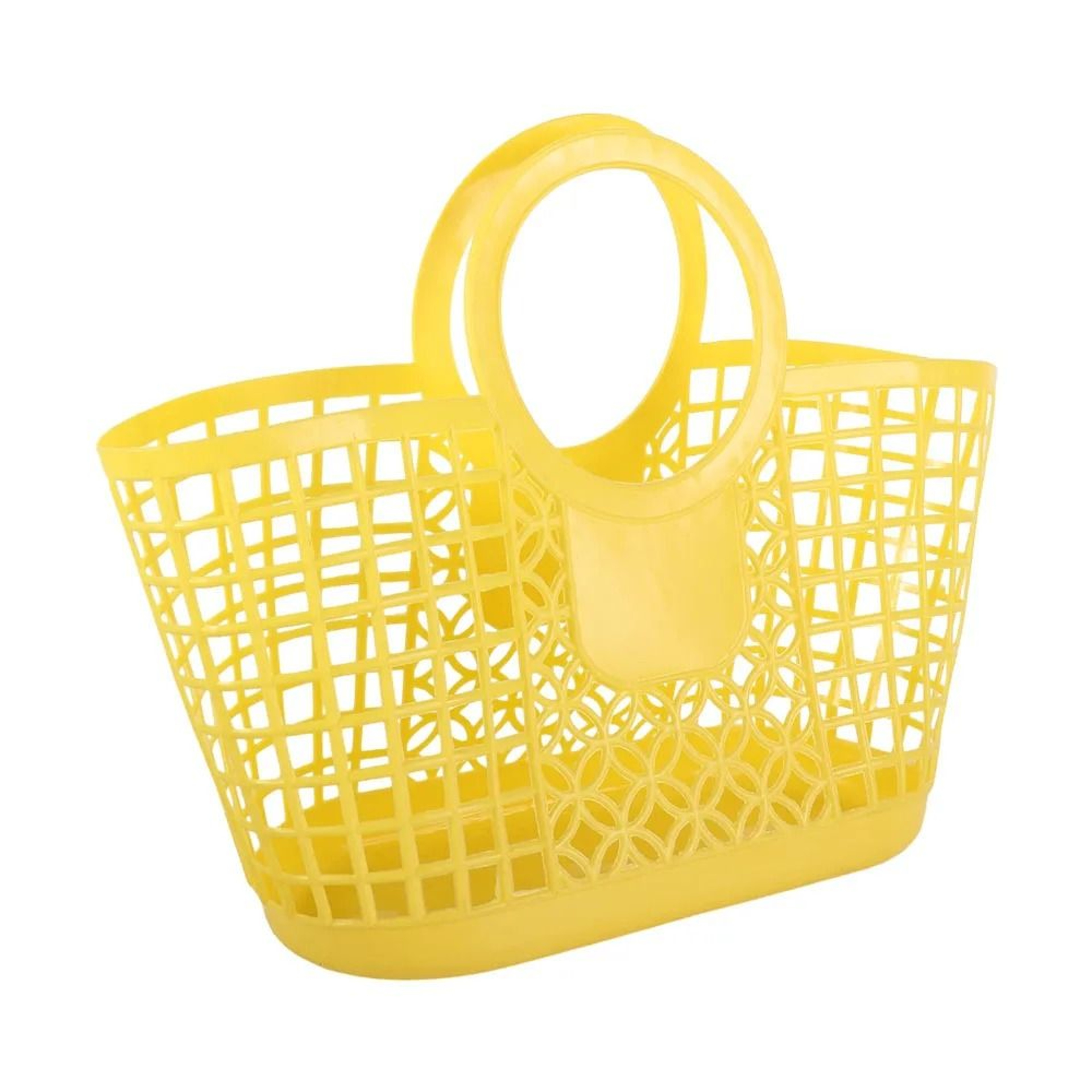 Portable Plastic Storage Basket With Handles 6