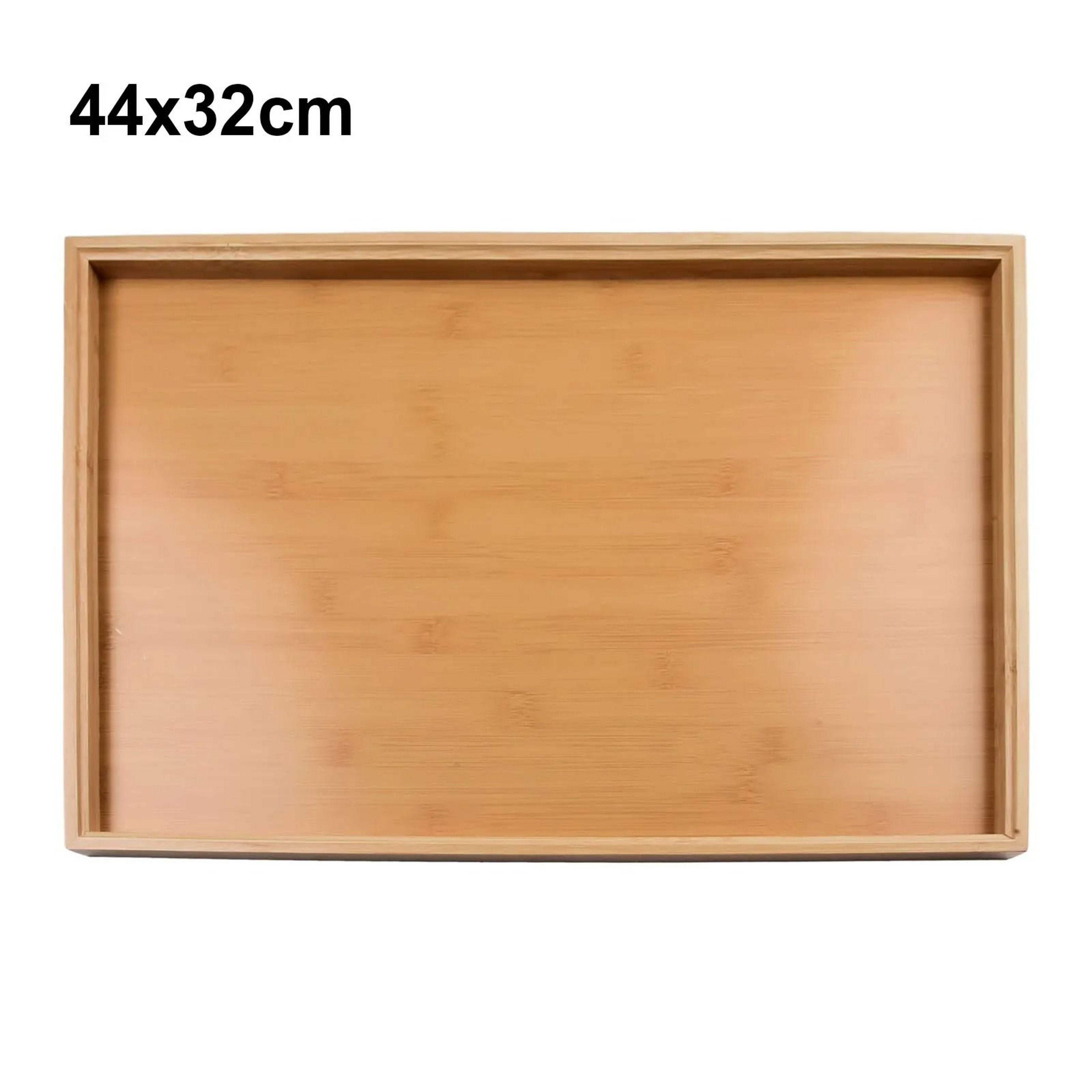 Rectangular Bamboo Wood Serving Tray For Kitchen Dining And Parties 3