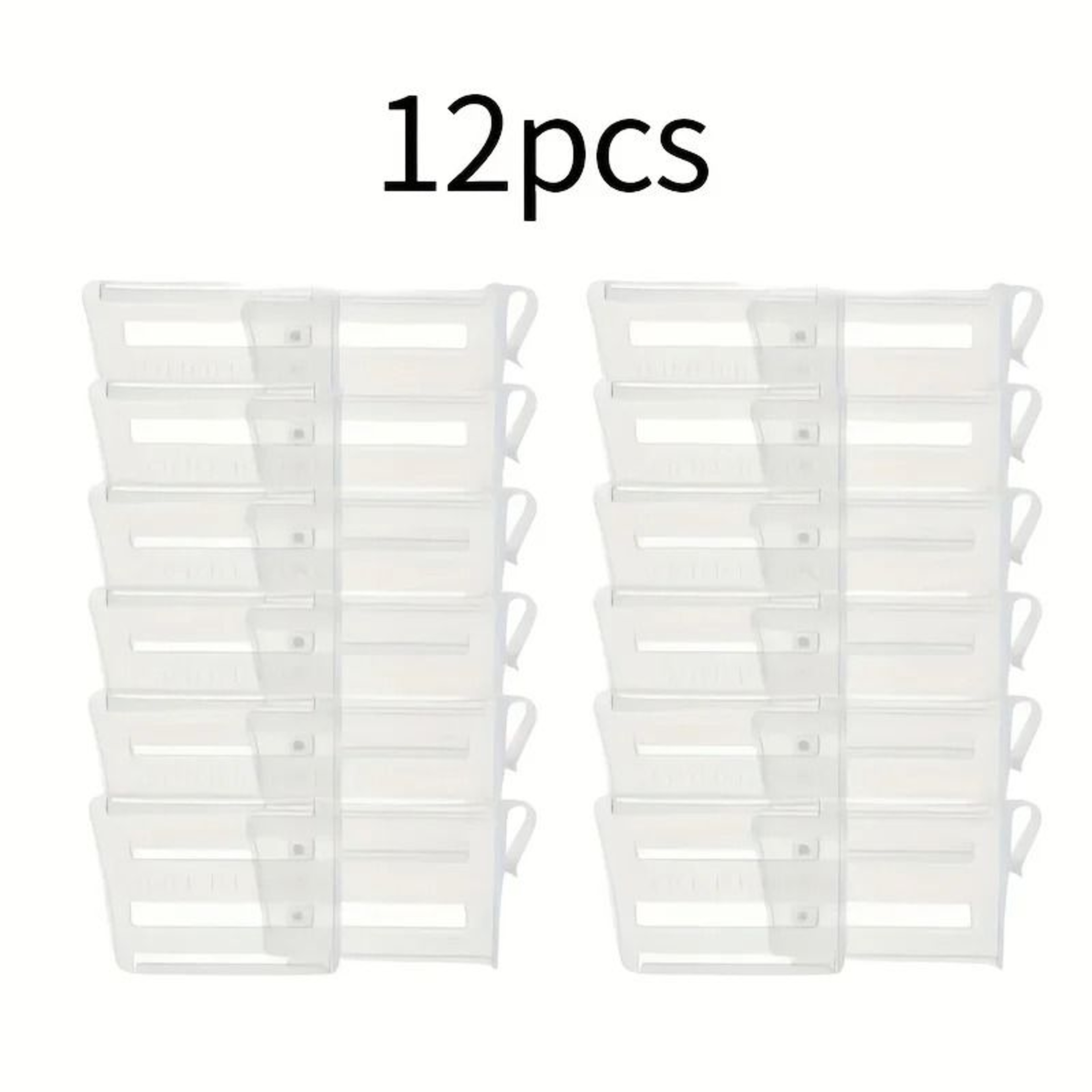 Adjustable Refrigerator Space Divider Set For Drinks Sauces  Fridge Organization 6
