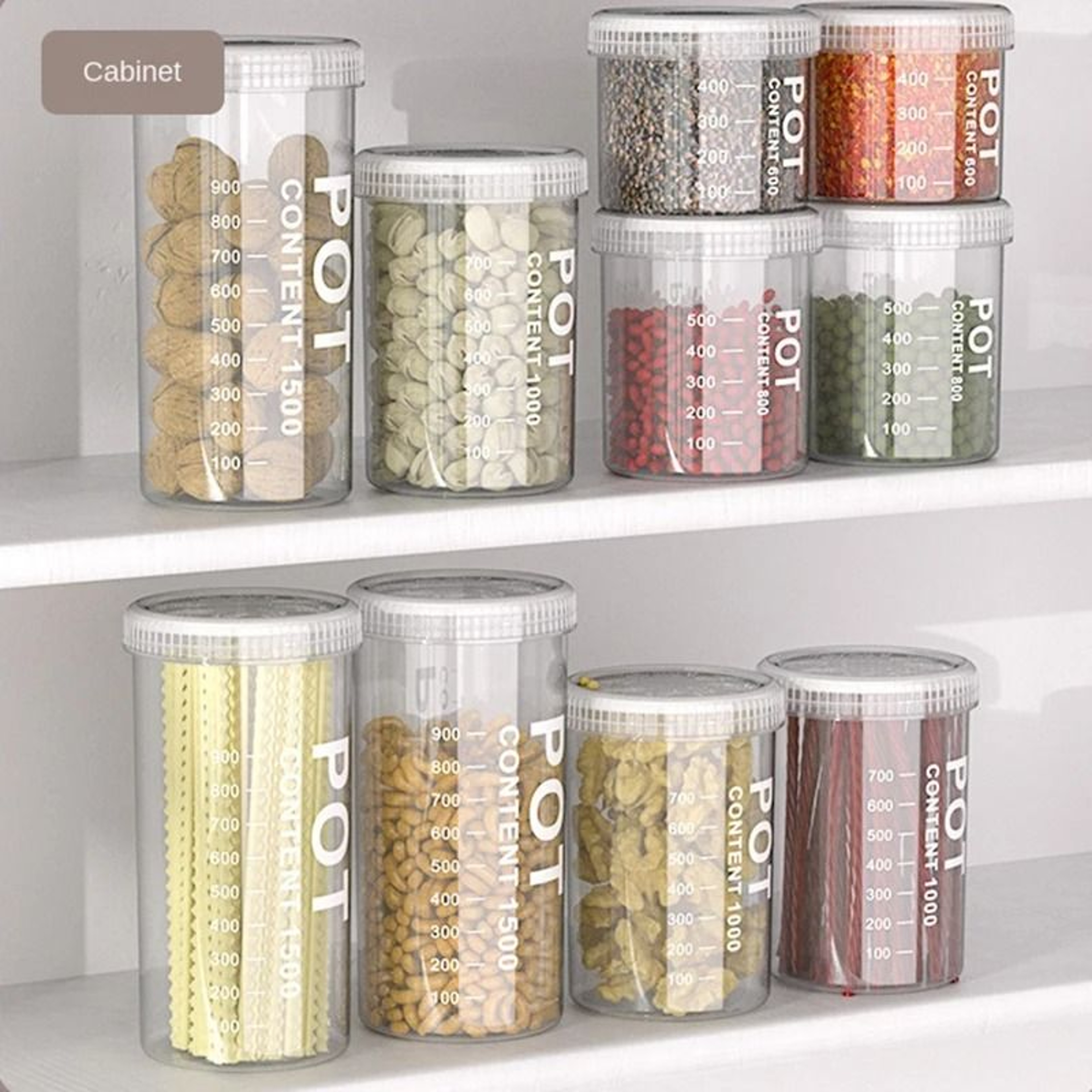 Airtight Food Storage Container With Date Marker For Grains Seasonings  Fresh Food Preservation 3