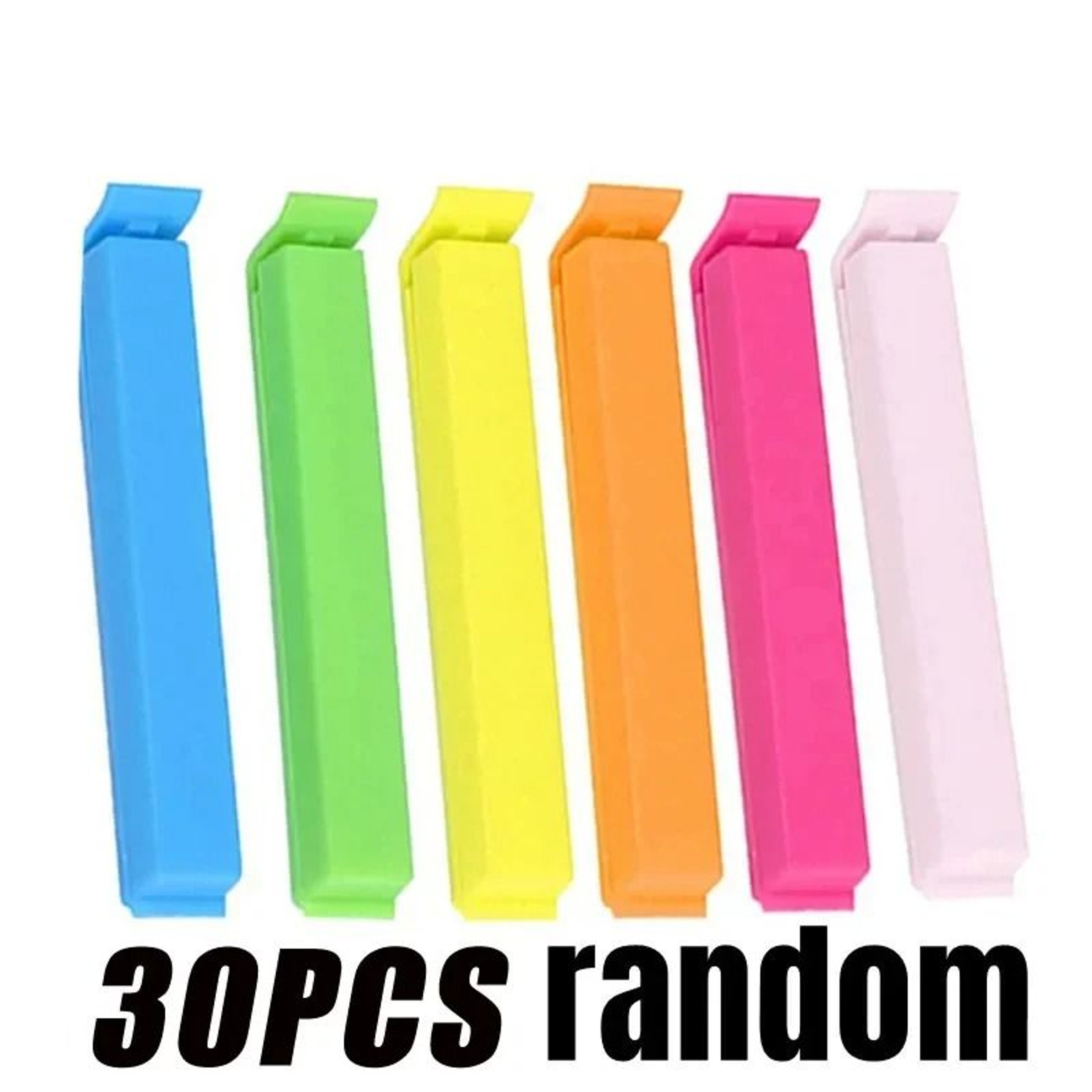 Reusable Food Bag Sealing Clips For Snack Chip  Kitchen Storage Bags 10100 Pack 6