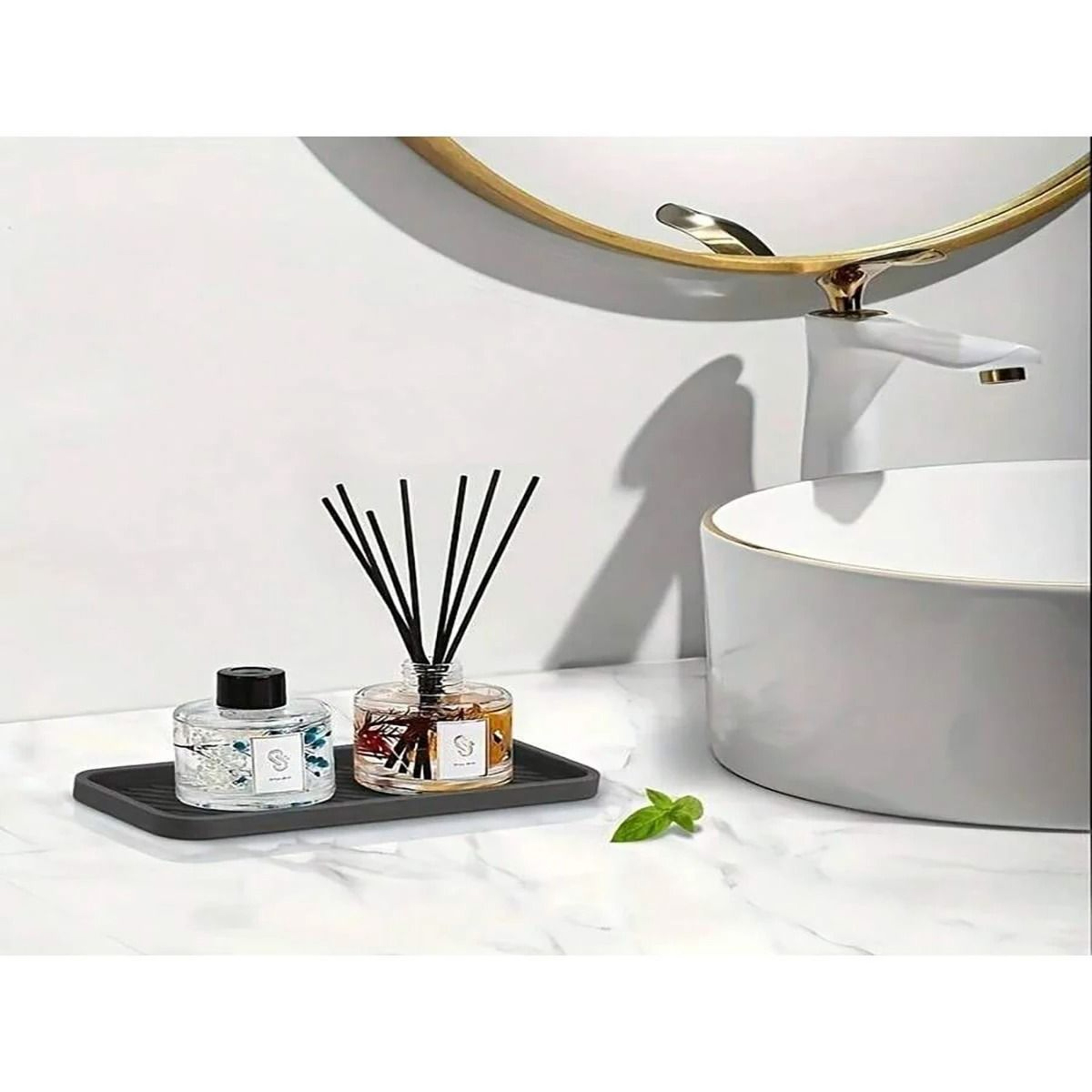 Silicone Sponge Holder Tray For Kitchen Sink Soap  Bathroom Counter Organization 4